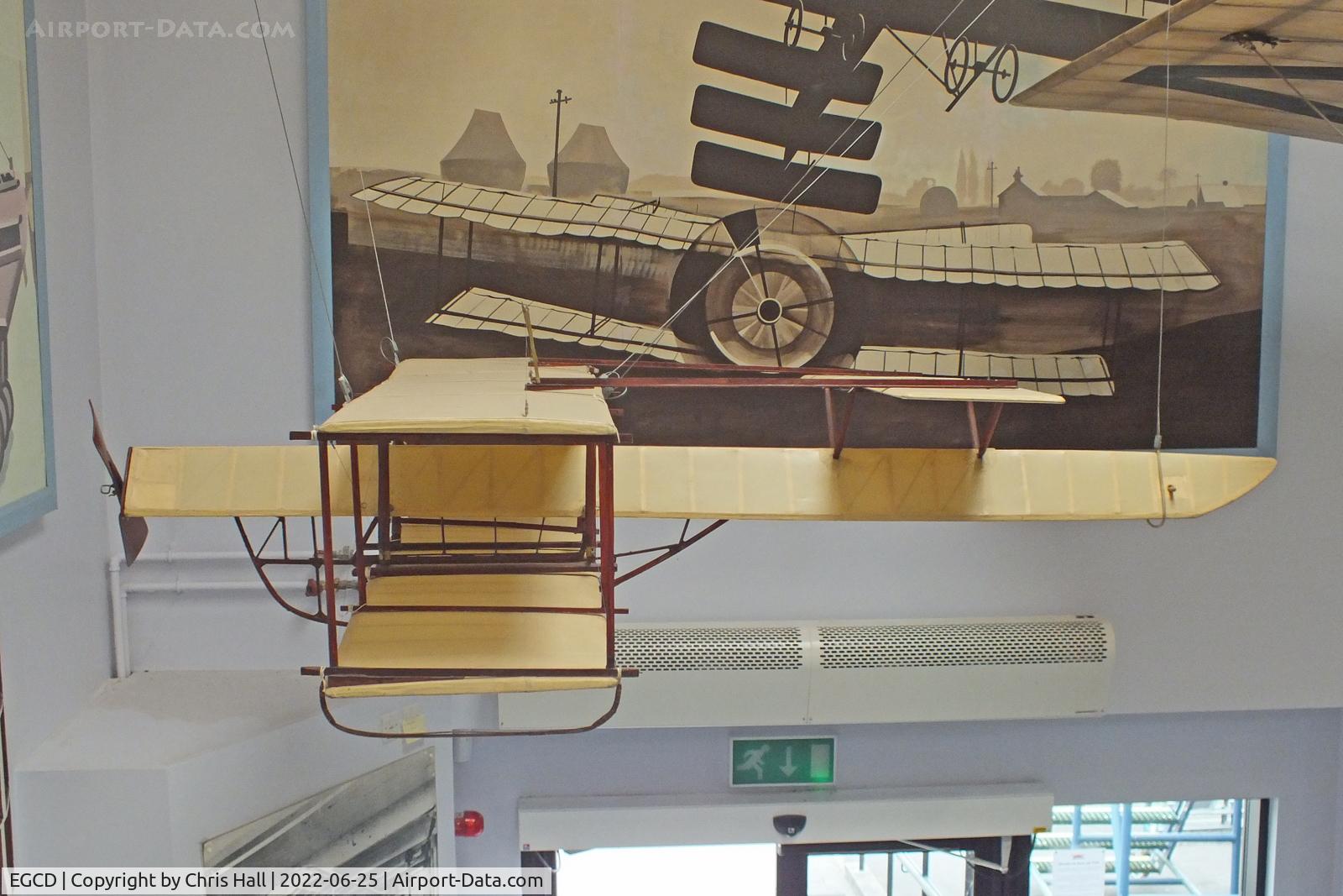Woodford Aerodrome Airport, Stockport, England United Kingdom (EGCD) - Avro model at the Avro Aviation Heritage Museum