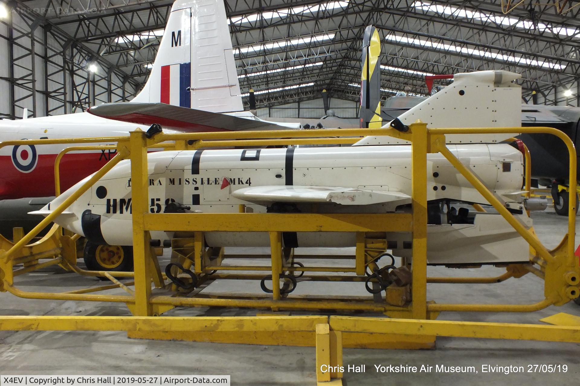 X4EV Airport - Ikara missile at the Yorkshire Air Museum, Elvington