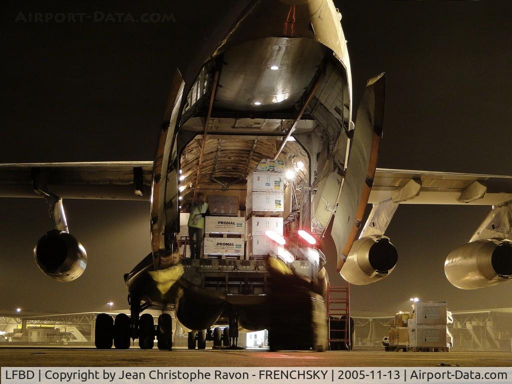 Bordeaux Airport, Merignac Airport France (LFBD) - IL76 parking Fox