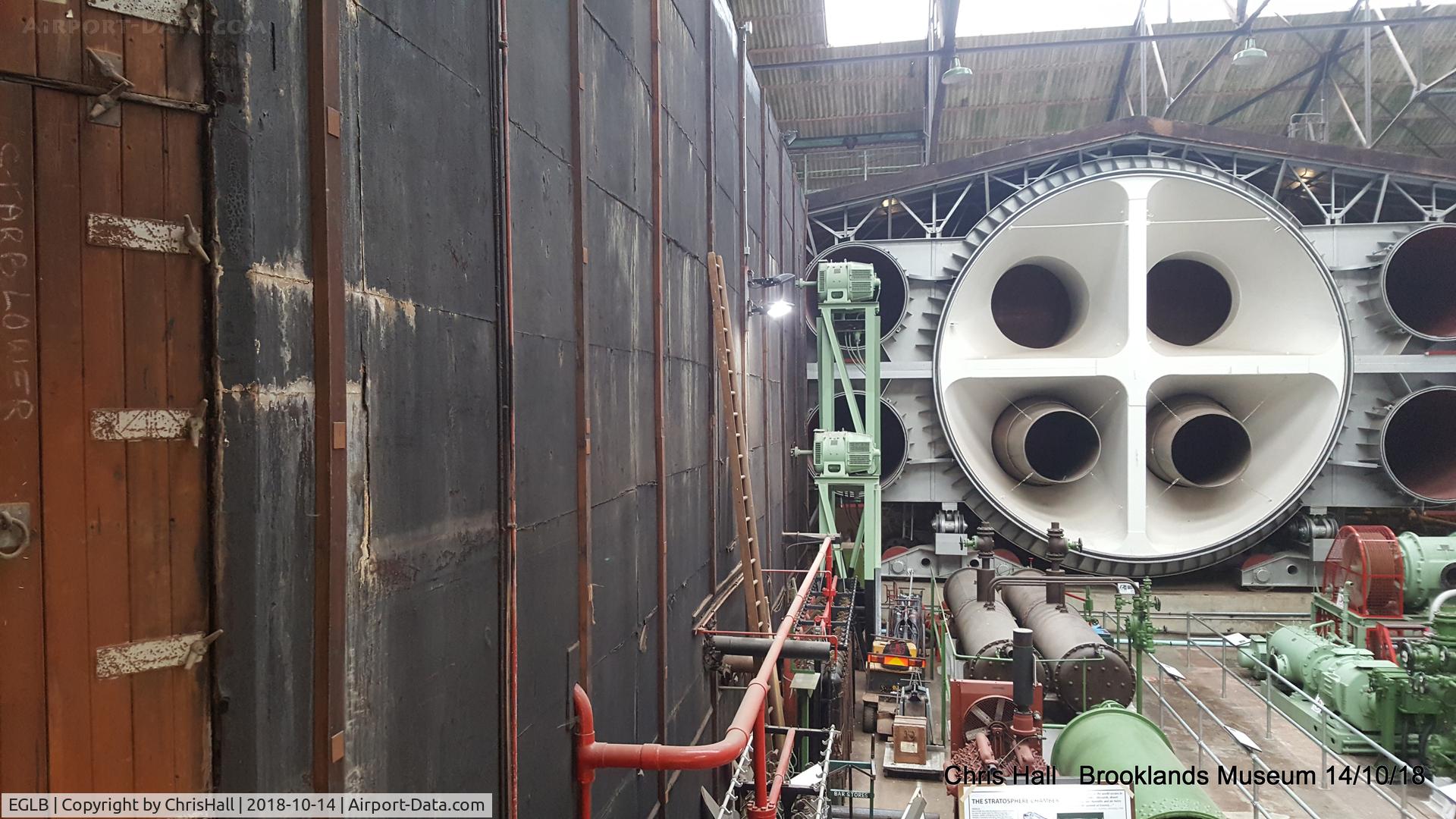 EGLB Airport - Stratosphere Chamber at the Brooklands Museum