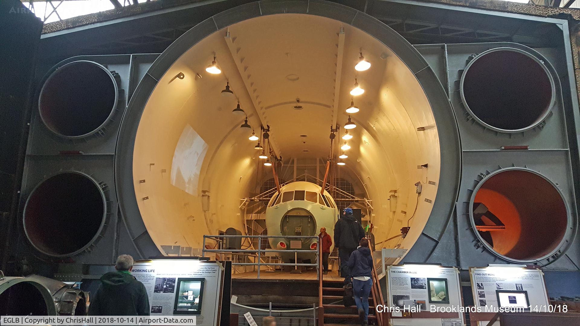 EGLB Airport - Stratosphere Chamber at the Brooklands Museum