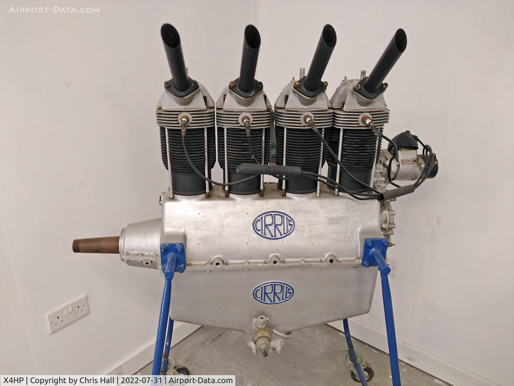 X4HP Airport - Cirrus Aero engine Hooton Park