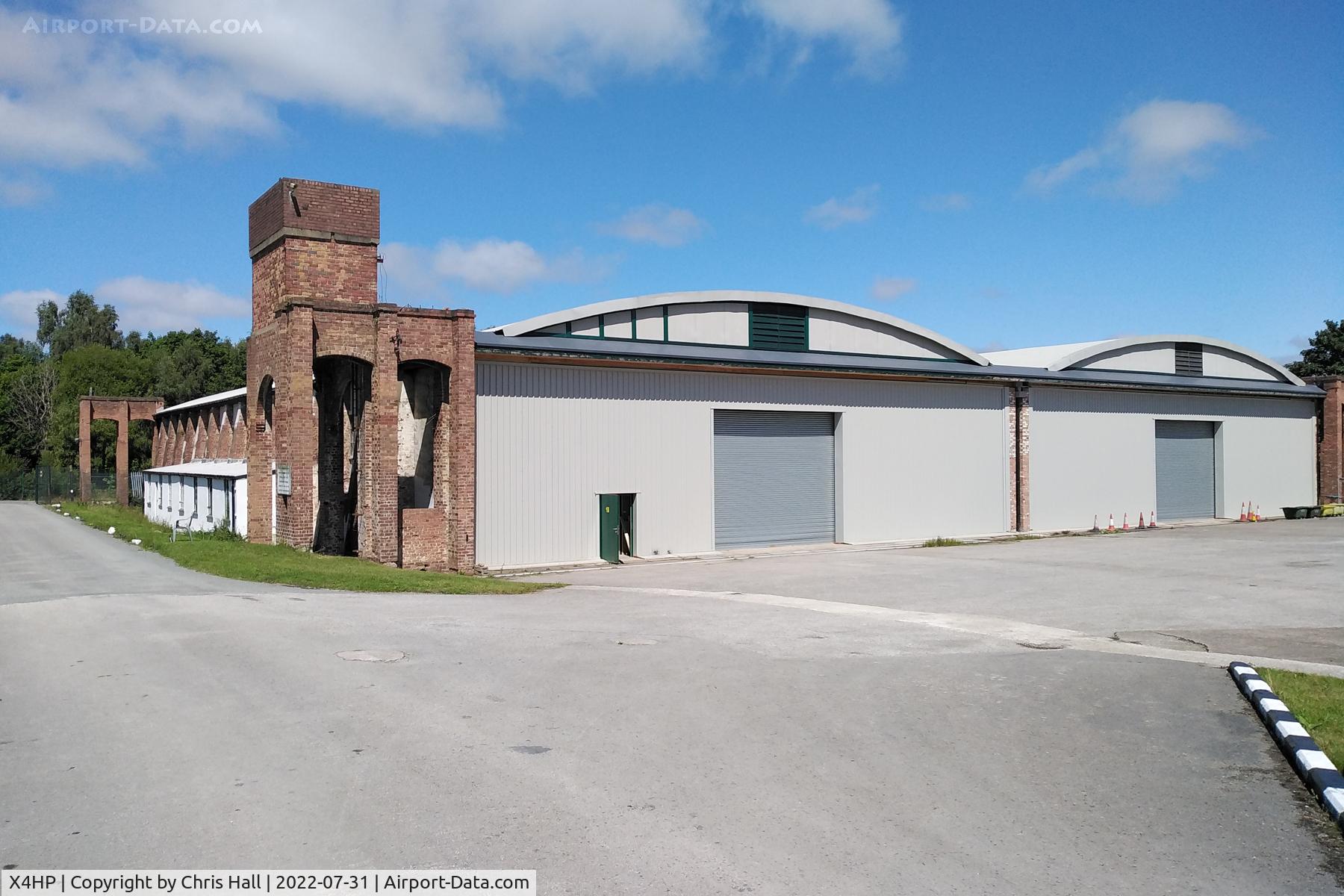 X4HP Airport - Northern hangar at Hooton Park