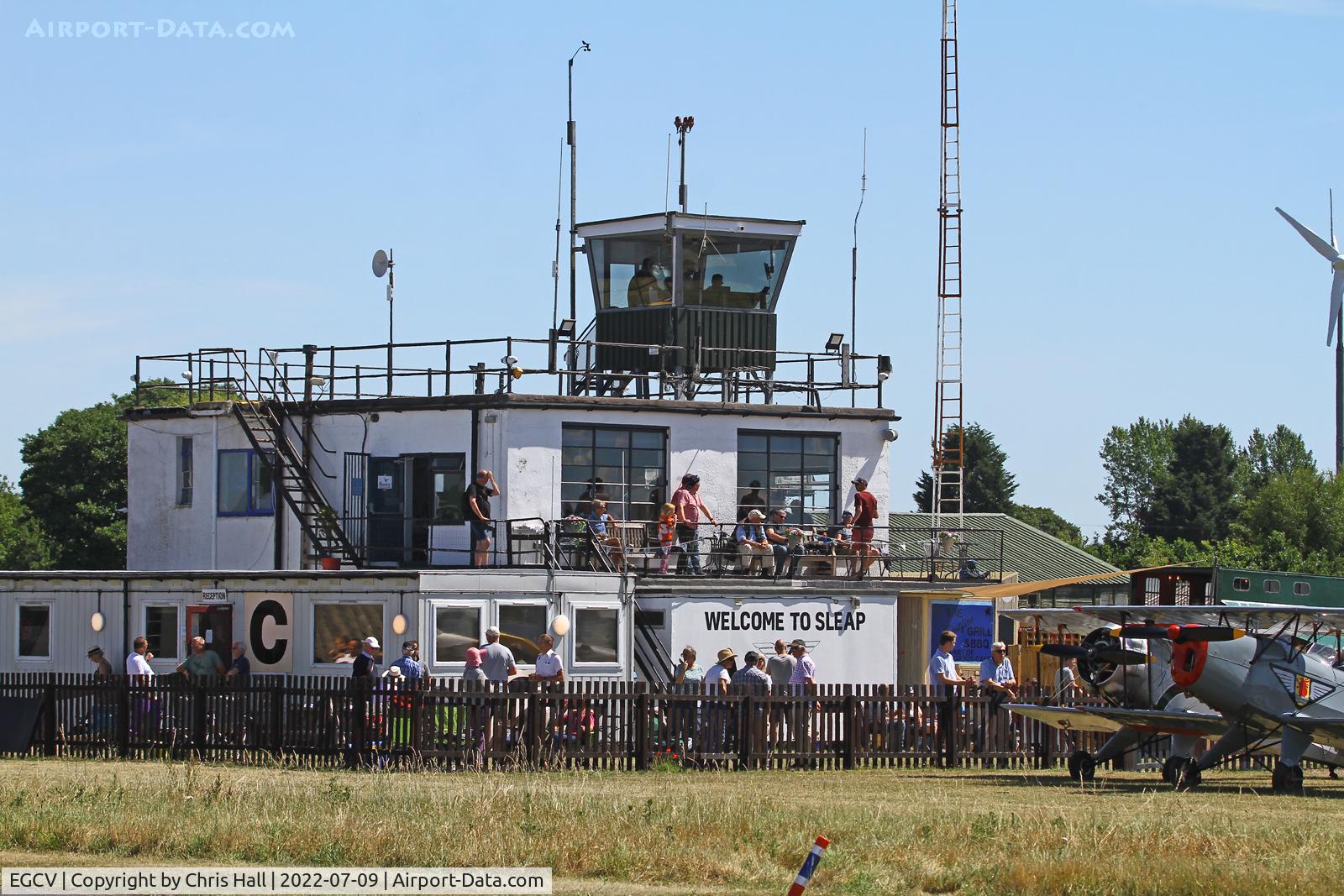 Sleap Airfield Airport, Shrewsbury, England United Kingdom (EGCV) - Sleap Tower