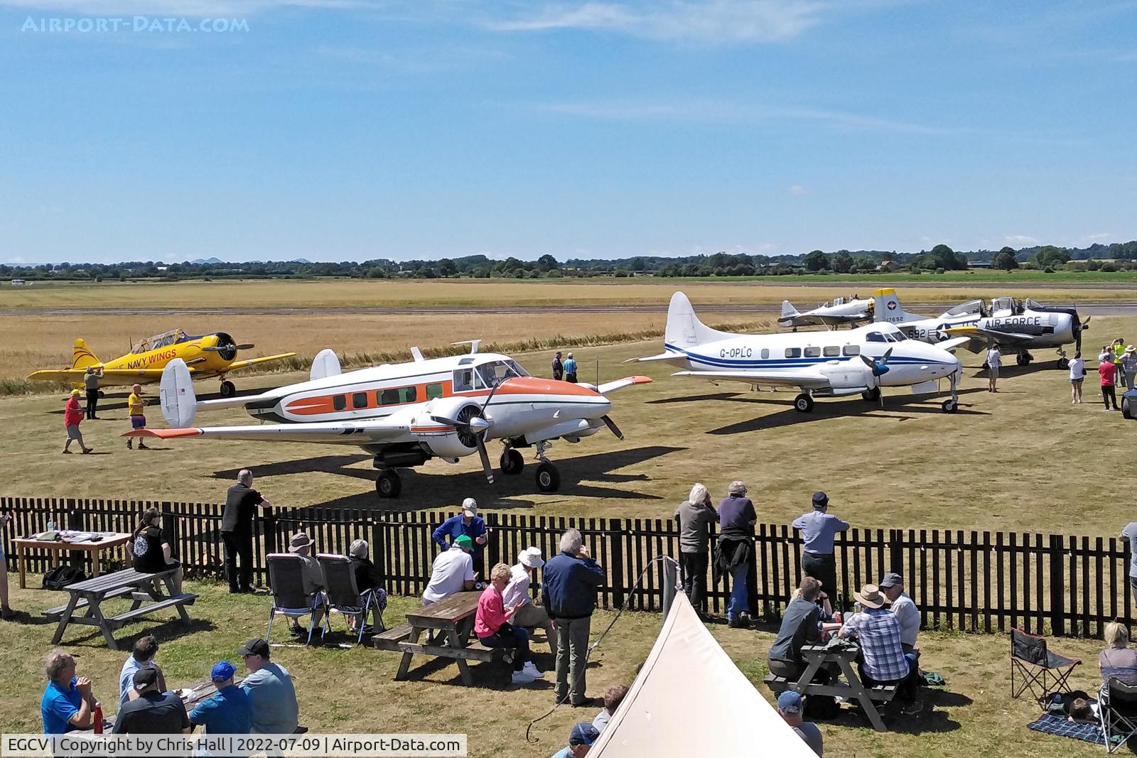 Sleap Airfield Airport, Shrewsbury, England United Kingdom (EGCV) - Sleapkosh 2022