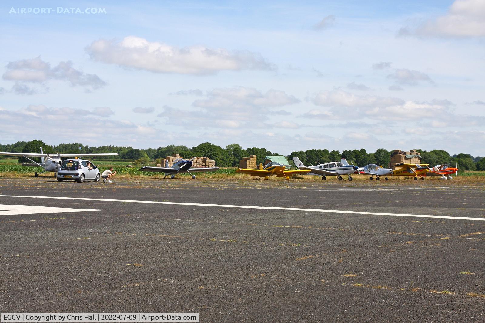 Sleap Airfield Airport, Shrewsbury, England United Kingdom (EGCV) - Sleapkosh 2022
