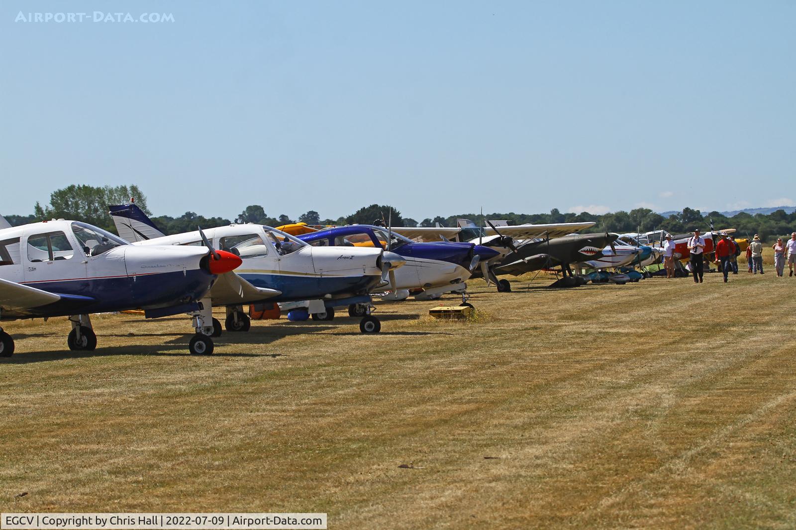 Sleap Airfield Airport, Shrewsbury, England United Kingdom (EGCV) - Sleapkosh 2022