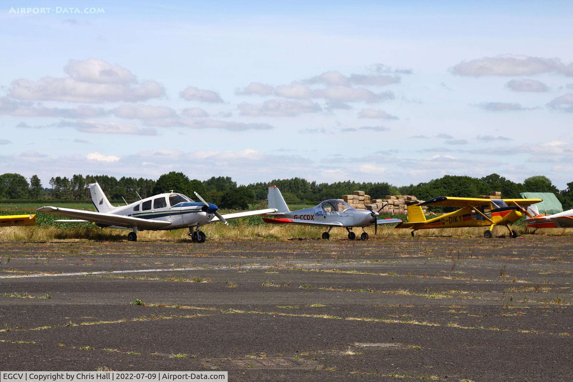 Sleap Airfield Airport, Shrewsbury, England United Kingdom (EGCV) - Sleapkosh 2022