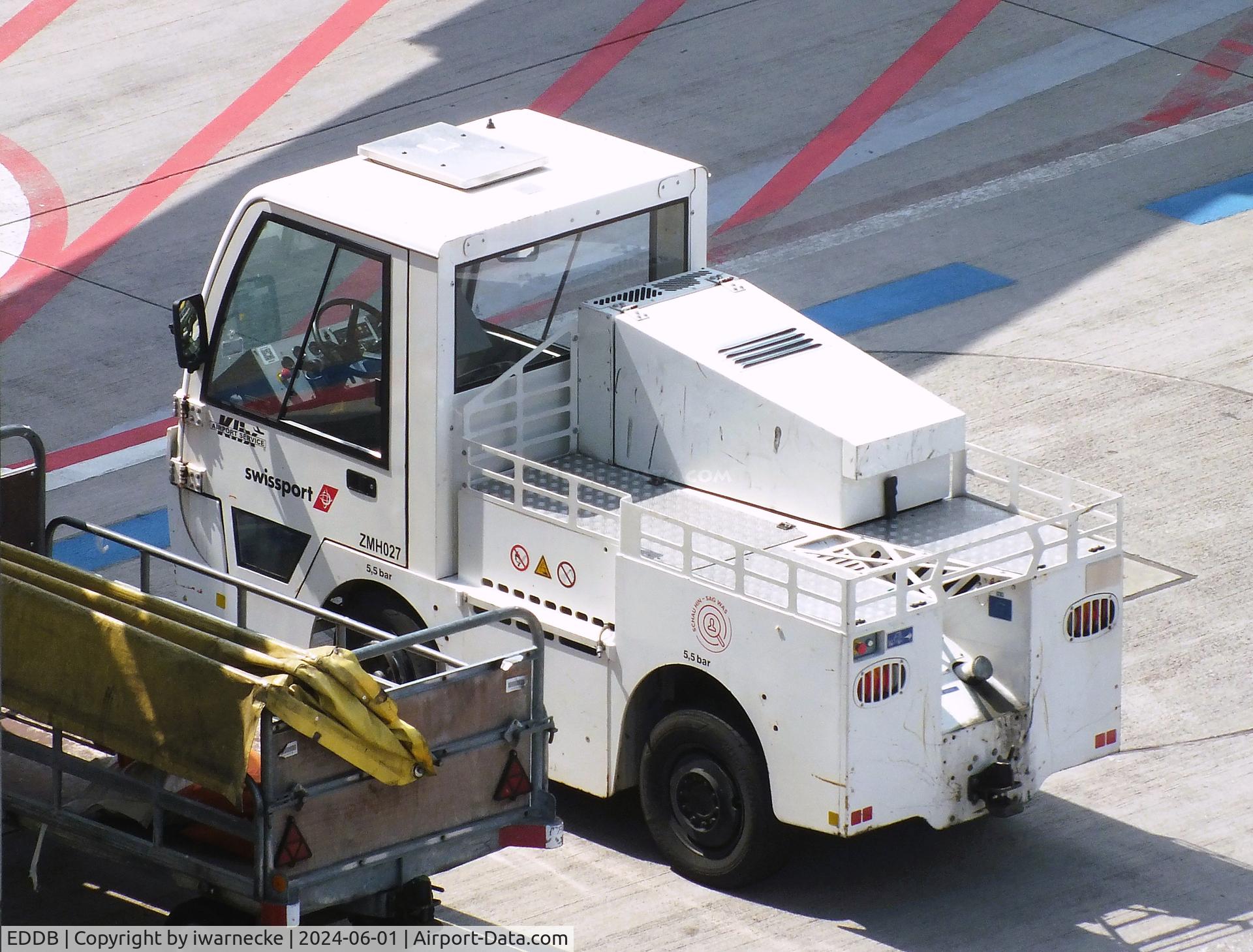 Berlin Brandenburg International Airport, Berlin Germany (EDDB) - light tow vehicle at BER airport #v