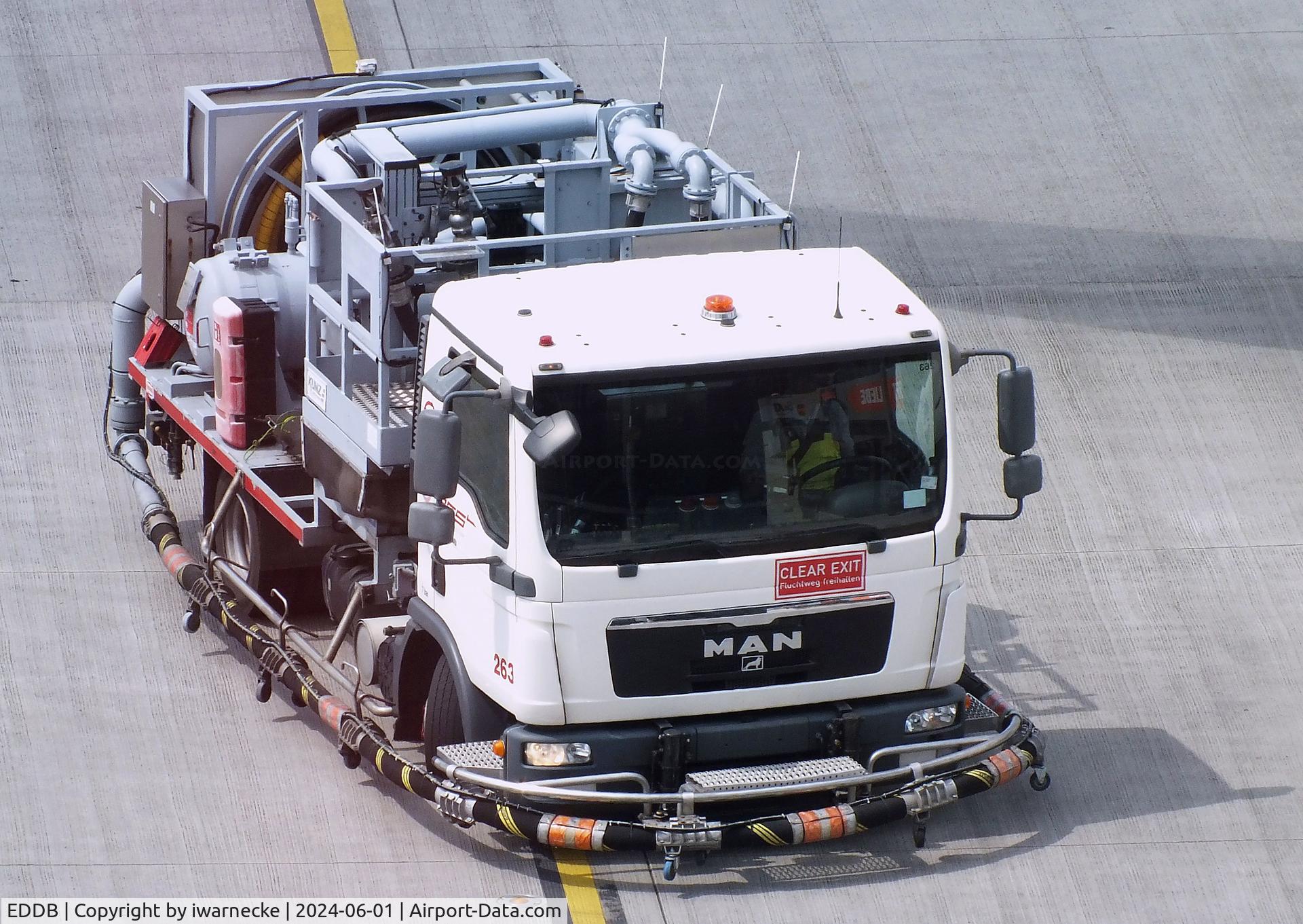 Berlin Brandenburg International Airport, Berlin Germany (EDDB) - hydrant refuelling truck at BER airport #v