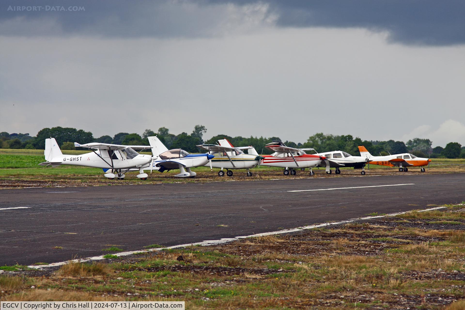 Sleap Airfield Airport, Shrewsbury, England United Kingdom (EGCV) - Sleapkosh 2024