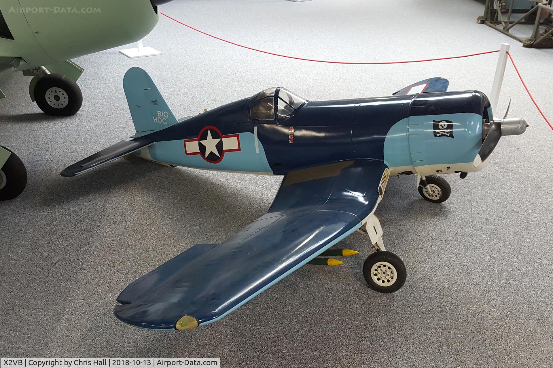 X2VB Airport - Corsair model at the Gatwick Aviation Museum