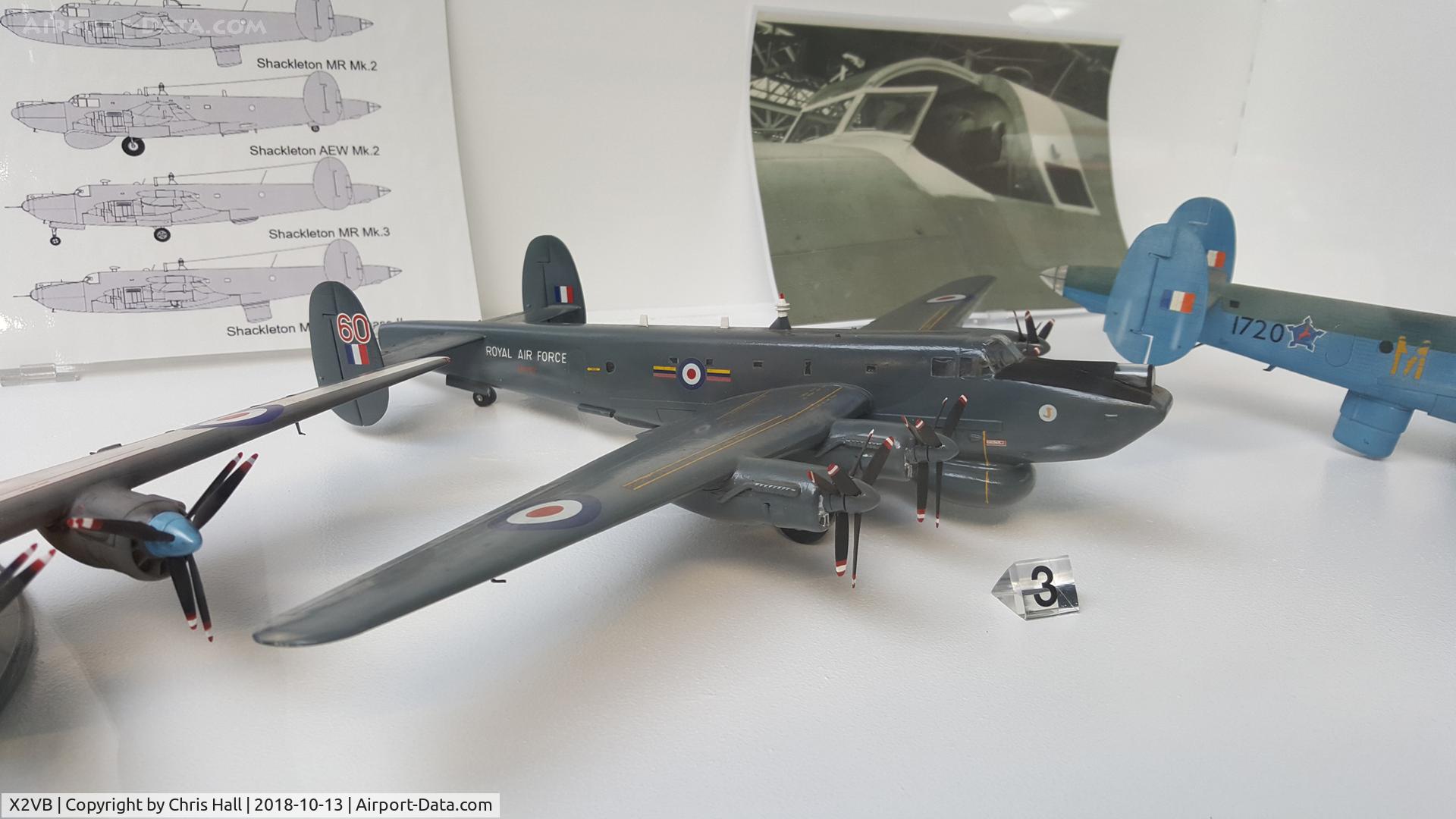 X2VB Airport - Avro Shackleton AEW2 model at the Gatwick Aviation Museum