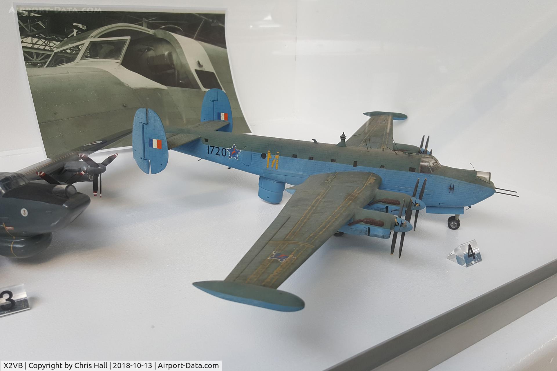 X2VB Airport - Avro Shackleton MR Mk.3 model at the Gatwick Aviation Museum