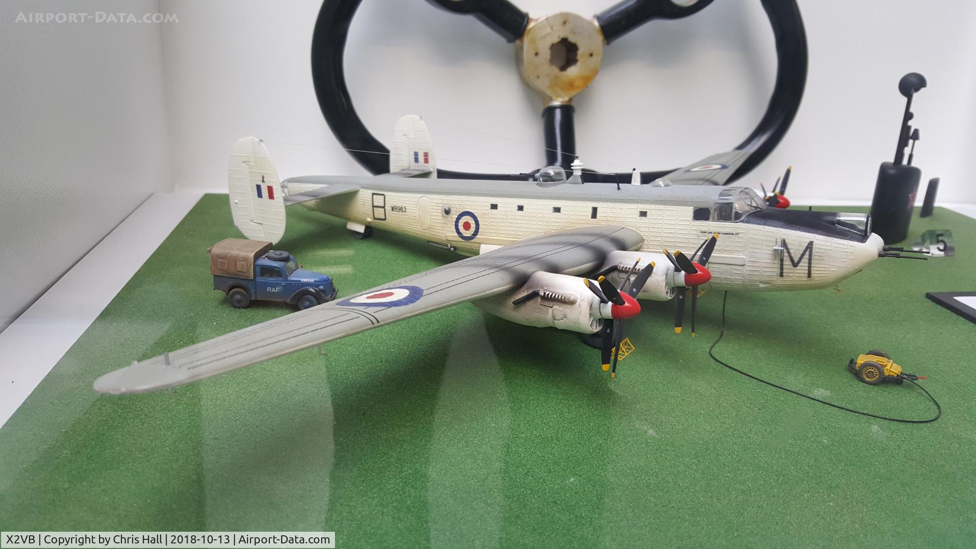 X2VB Airport - Avro Shackleton AEW2 model at the Gatwick Aviation Museum