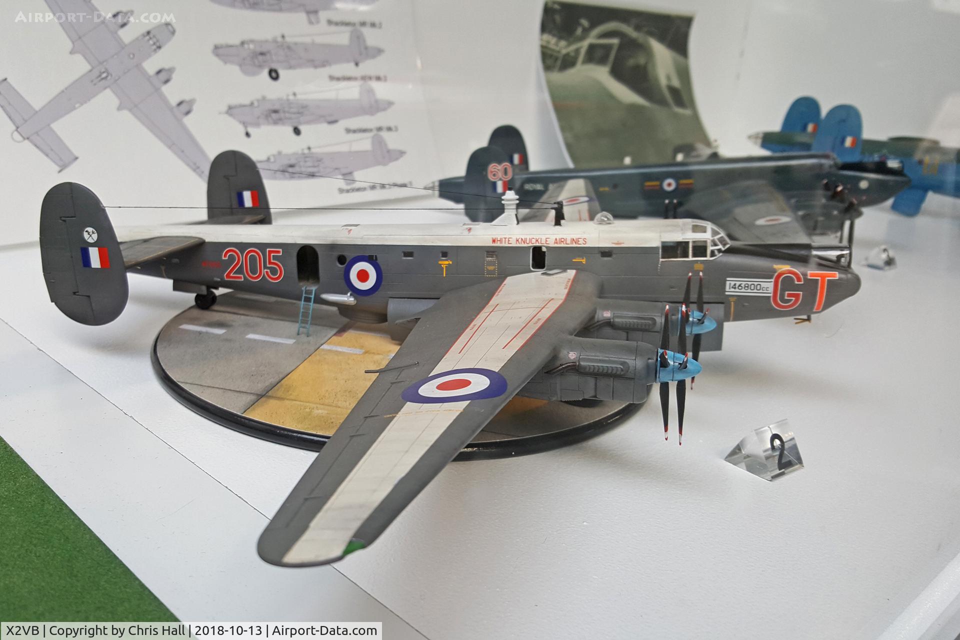 X2VB Airport - Avro Shackleton model at the Gatwick Aviation Museum