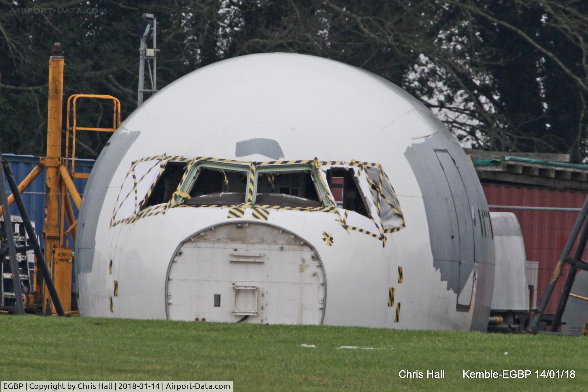 Kemble Airport, Kemble, England United Kingdom (EGBP) - in the scrapping area at Kemble