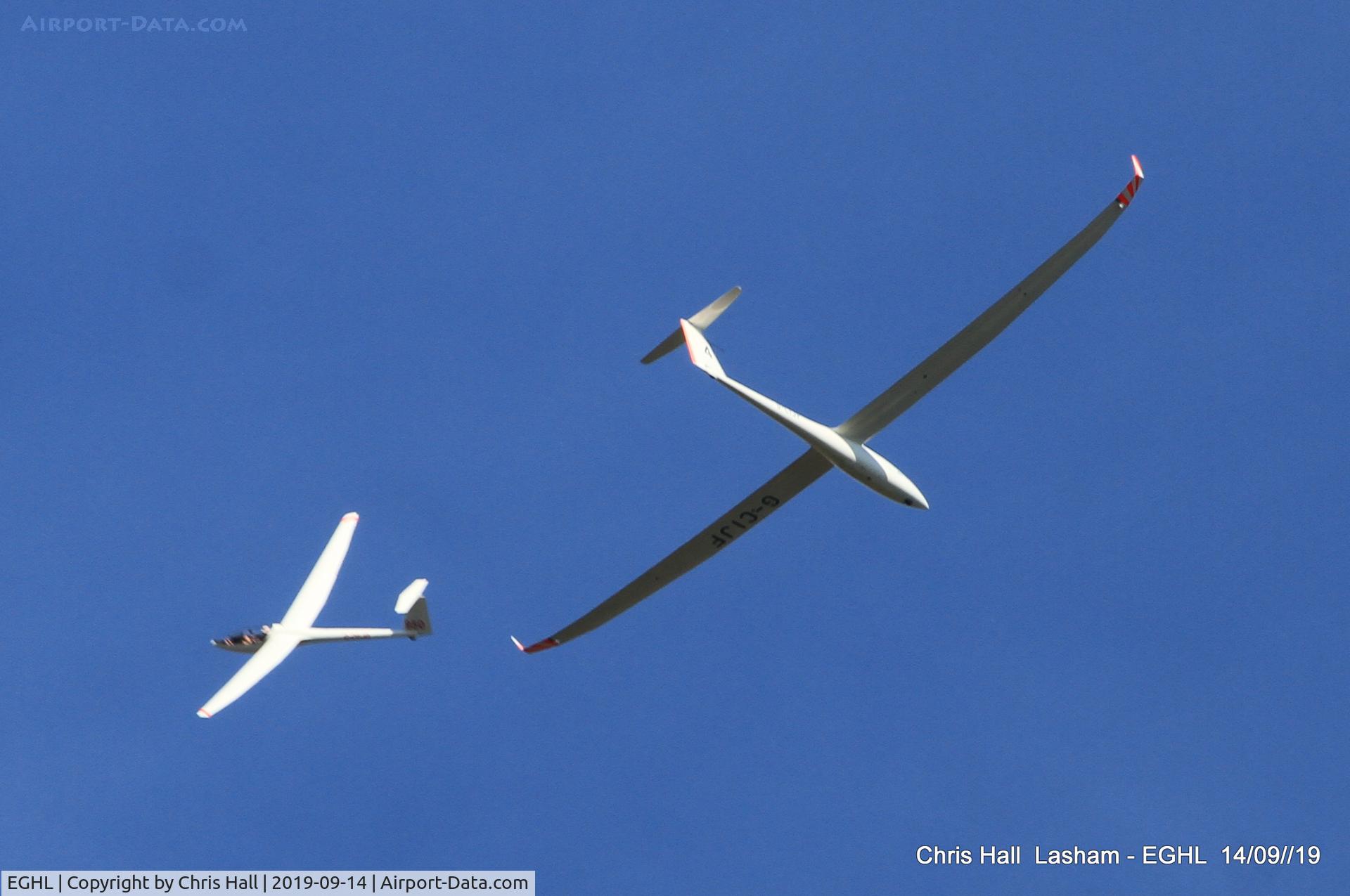 Lasham Airfield Airport, Basingstoke, England United Kingdom (EGHL) - Gliders over Lasham