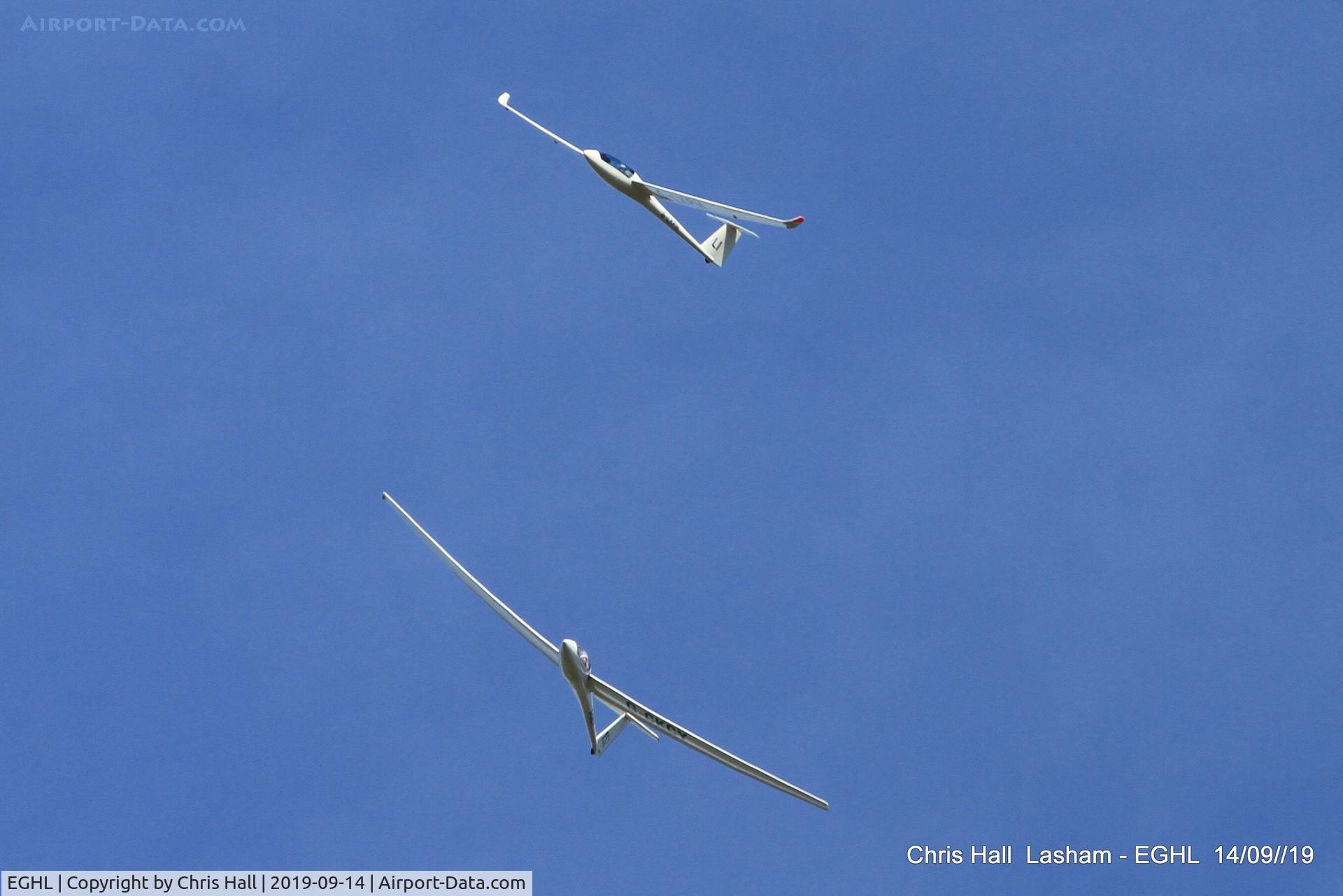 Lasham Airfield Airport, Basingstoke, England United Kingdom (EGHL) - Gliders over Lasham