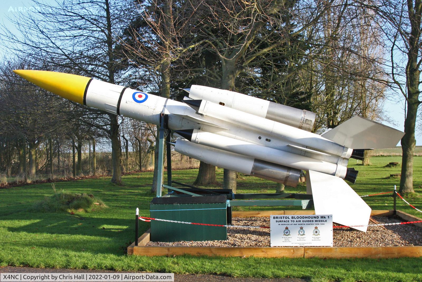 X4NC Airport - Bristol Bloodhound missile at North Coates