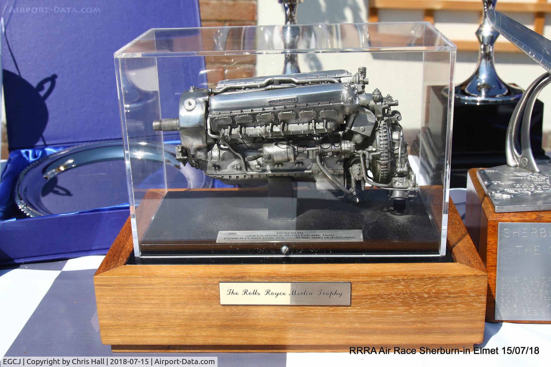 Sherburn-in-Elmet Airfield Airport, Sherburn-in-Elmet, England United Kingdom (EGCJ) - Rolls Royce Merlin Trophy. RRRA Air Race, Sherburn in Elmet