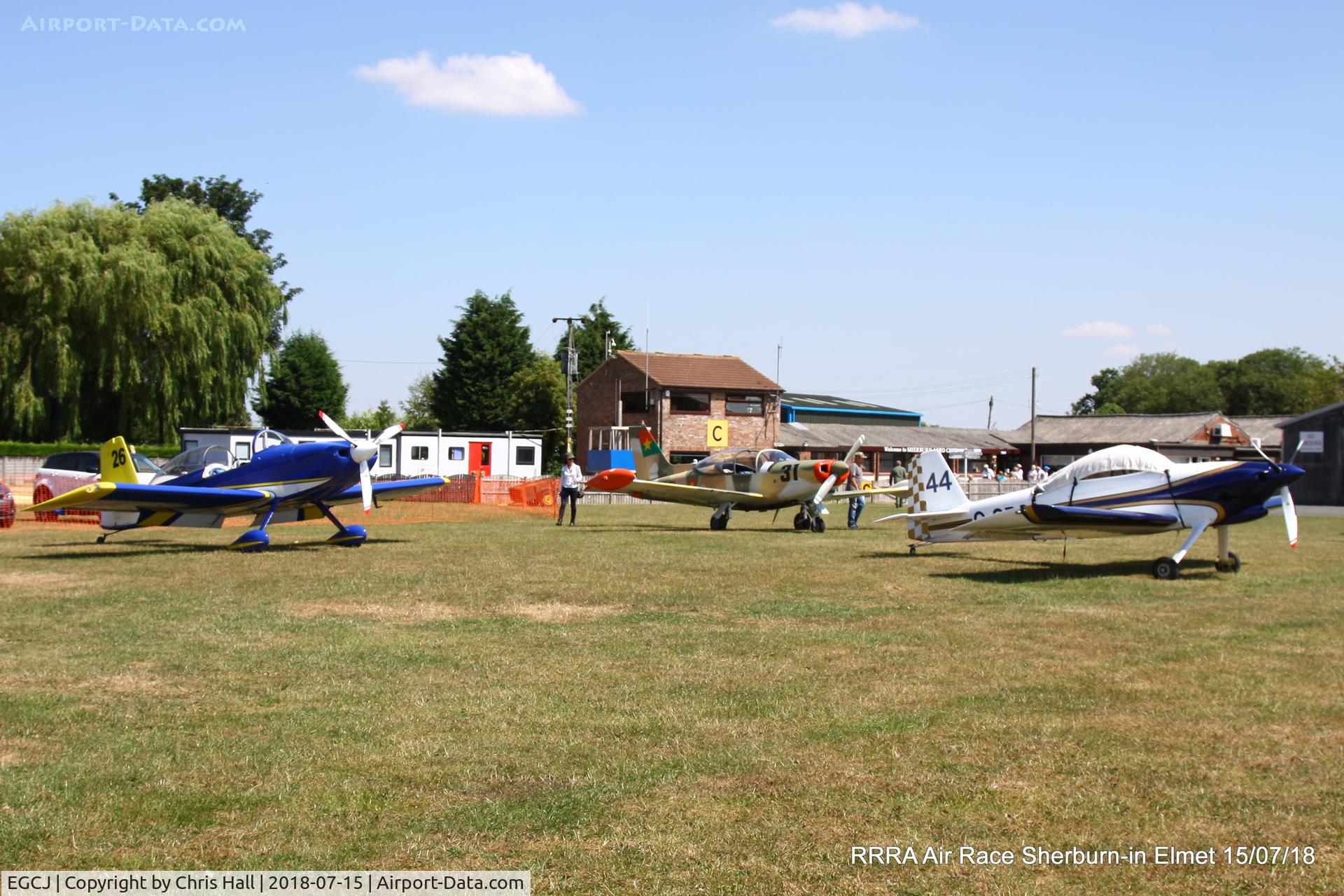 Sherburn-in-Elmet Airfield Airport, Sherburn-in-Elmet, England United Kingdom (EGCJ) - RRRA Air Race, Sherburn in Elmet