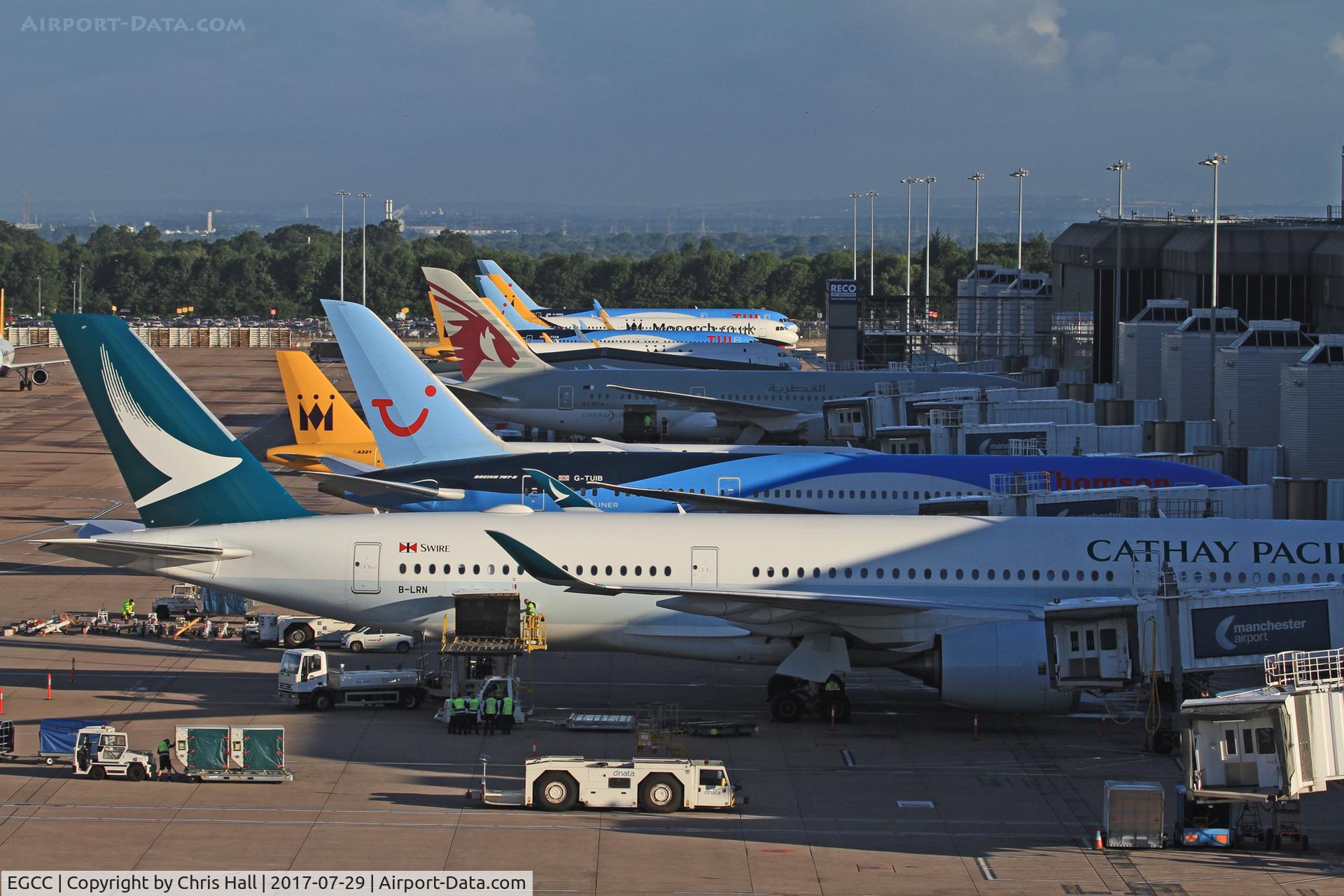 Manchester Airport, Manchester, England United Kingdom (EGCC) - Terminal two at Manchester