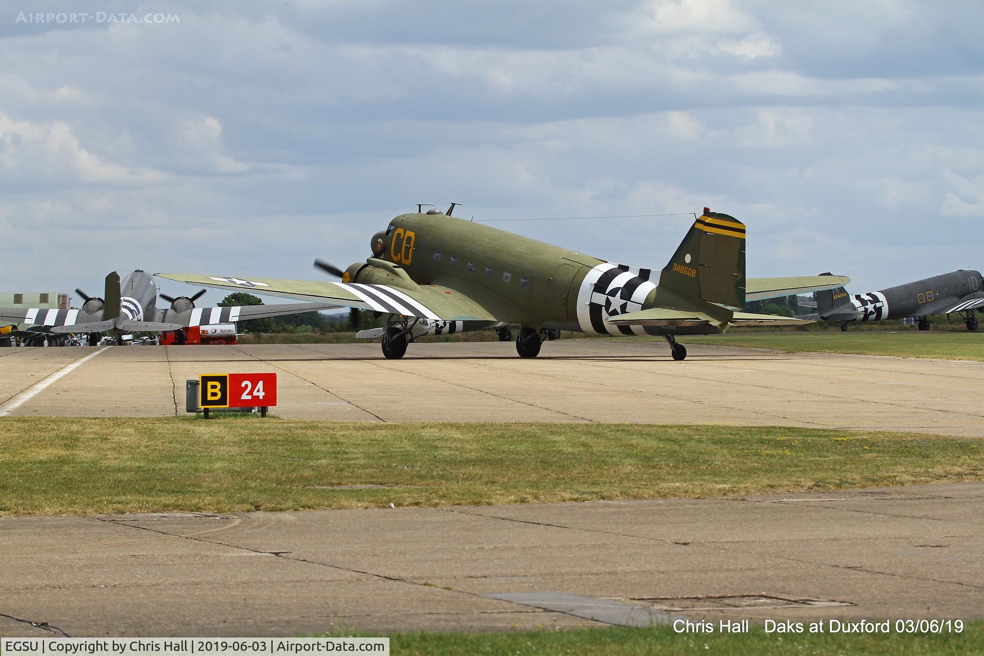 Duxford Airport, Cambridge, England United Kingdom (EGSU) - Daks over Normandy - 75th D-Day commemoration, Duxford