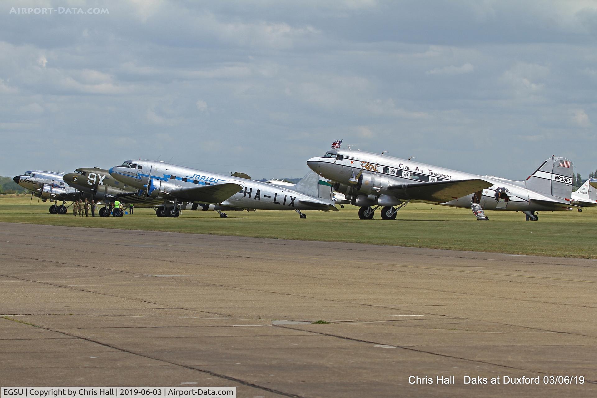 Duxford Airport, Cambridge, England United Kingdom (EGSU) - Daks over Normandy - 75th D-Day commemoration, Duxford