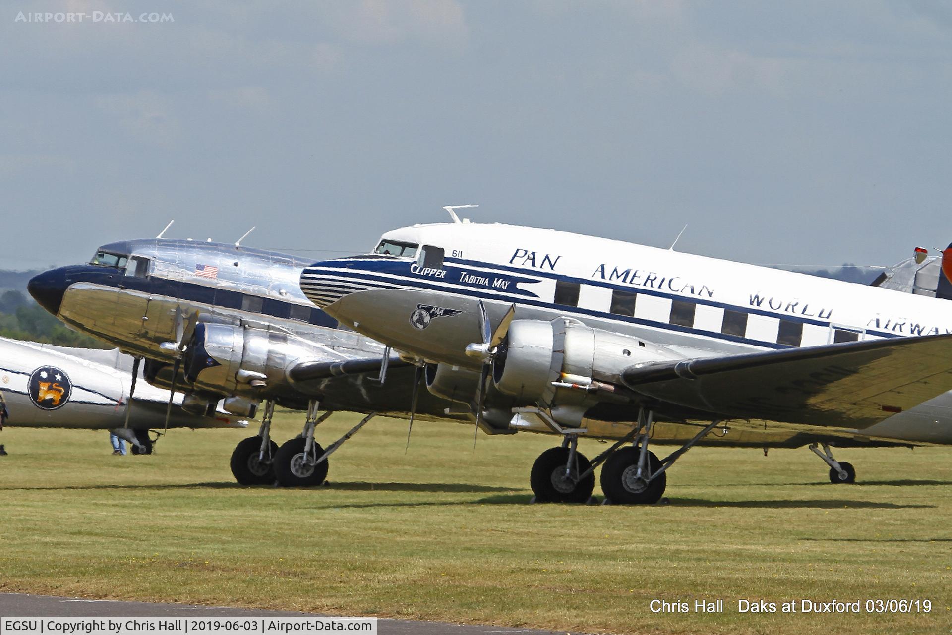 Duxford Airport, Cambridge, England United Kingdom (EGSU) - Daks over Normandy - 75th D-Day commemoration, Duxford