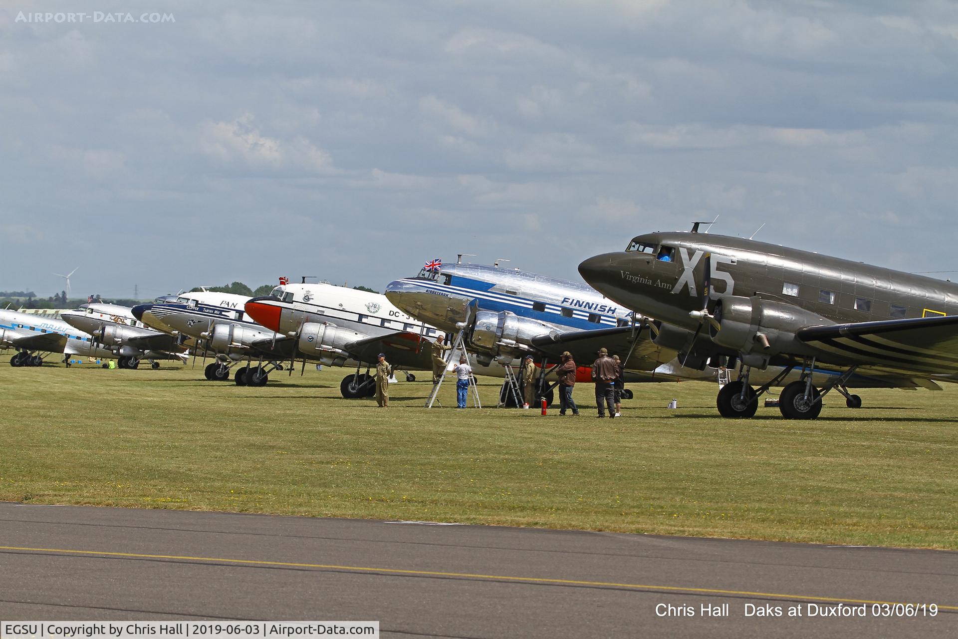 Duxford Airport, Cambridge, England United Kingdom (EGSU) - Daks over Normandy - 75th D-Day commemoration, Duxford