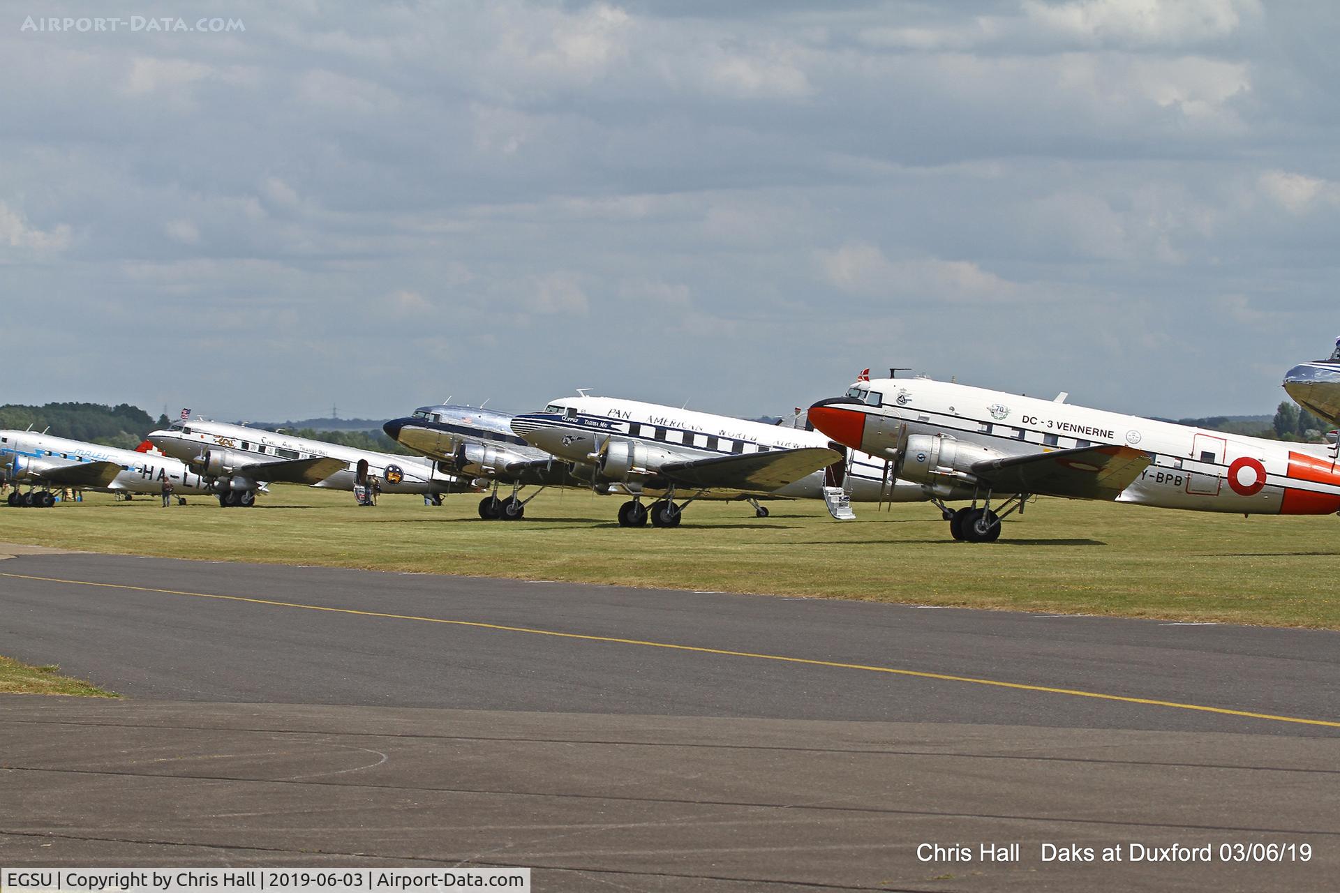 Duxford Airport, Cambridge, England United Kingdom (EGSU) - Daks over Normandy - 75th D-Day commemoration, Duxford
