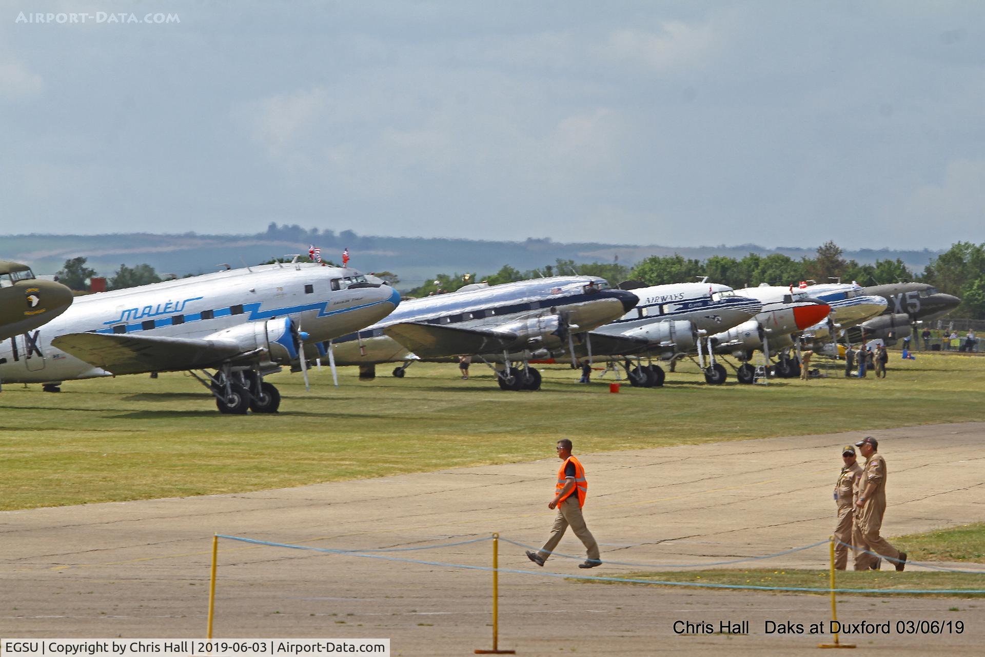 Duxford Airport, Cambridge, England United Kingdom (EGSU) - Daks over Normandy - 75th D-Day commemoration, Duxford