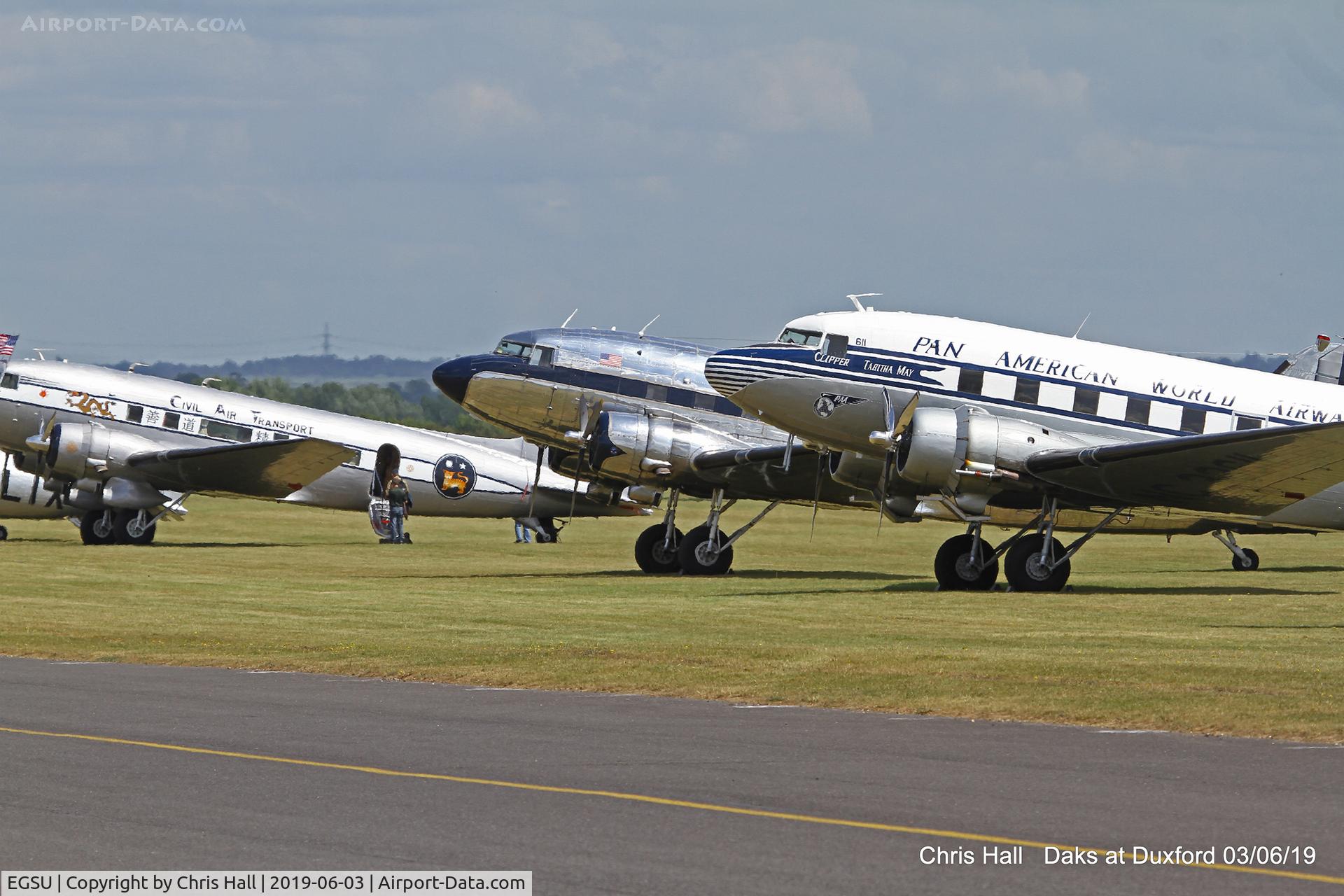 Duxford Airport, Cambridge, England United Kingdom (EGSU) - Daks over Normandy - 75th D-Day commemoration, Duxford