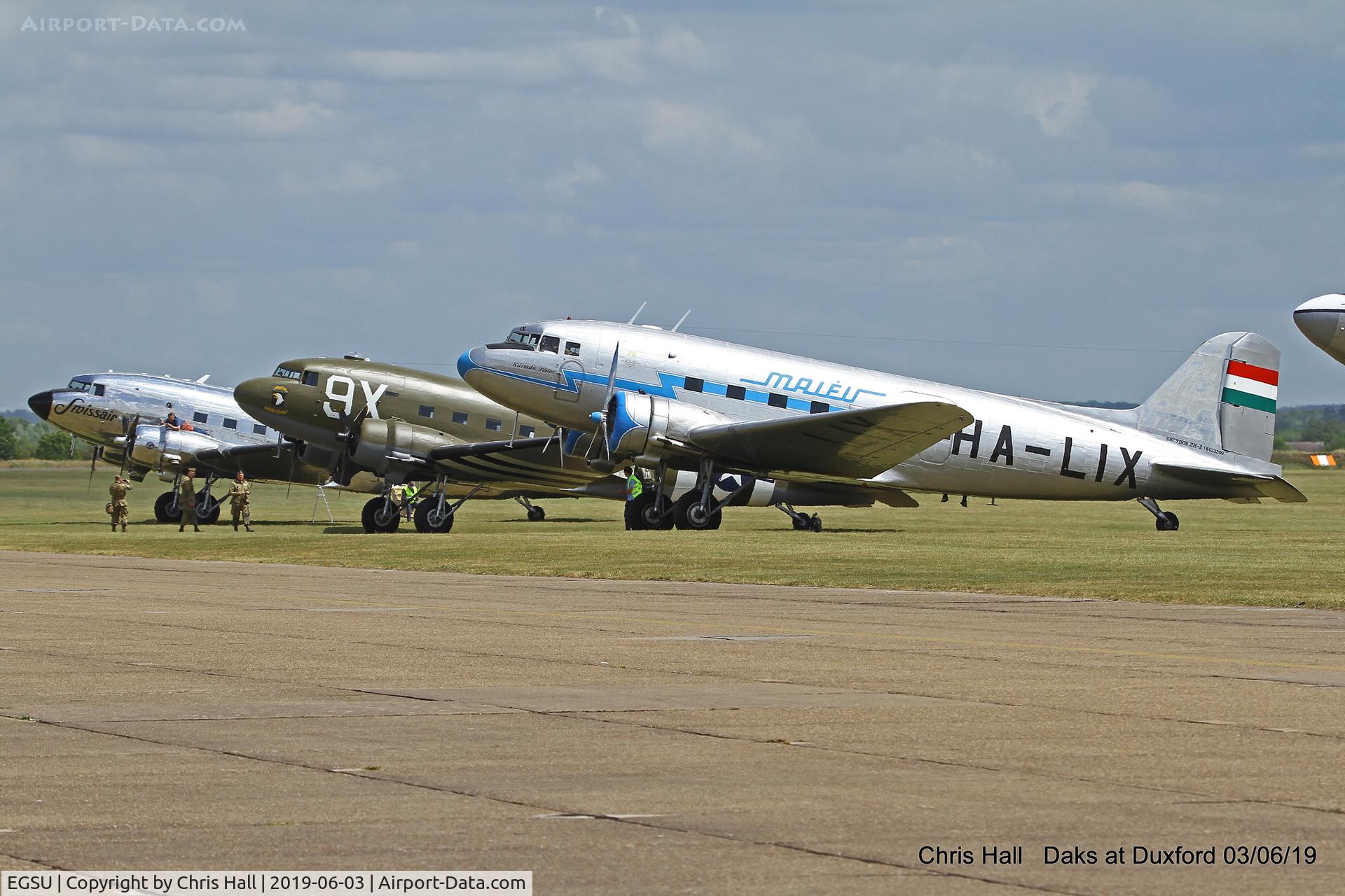 Duxford Airport, Cambridge, England United Kingdom (EGSU) - Daks over Normandy - 75th D-Day commemoration, Duxford