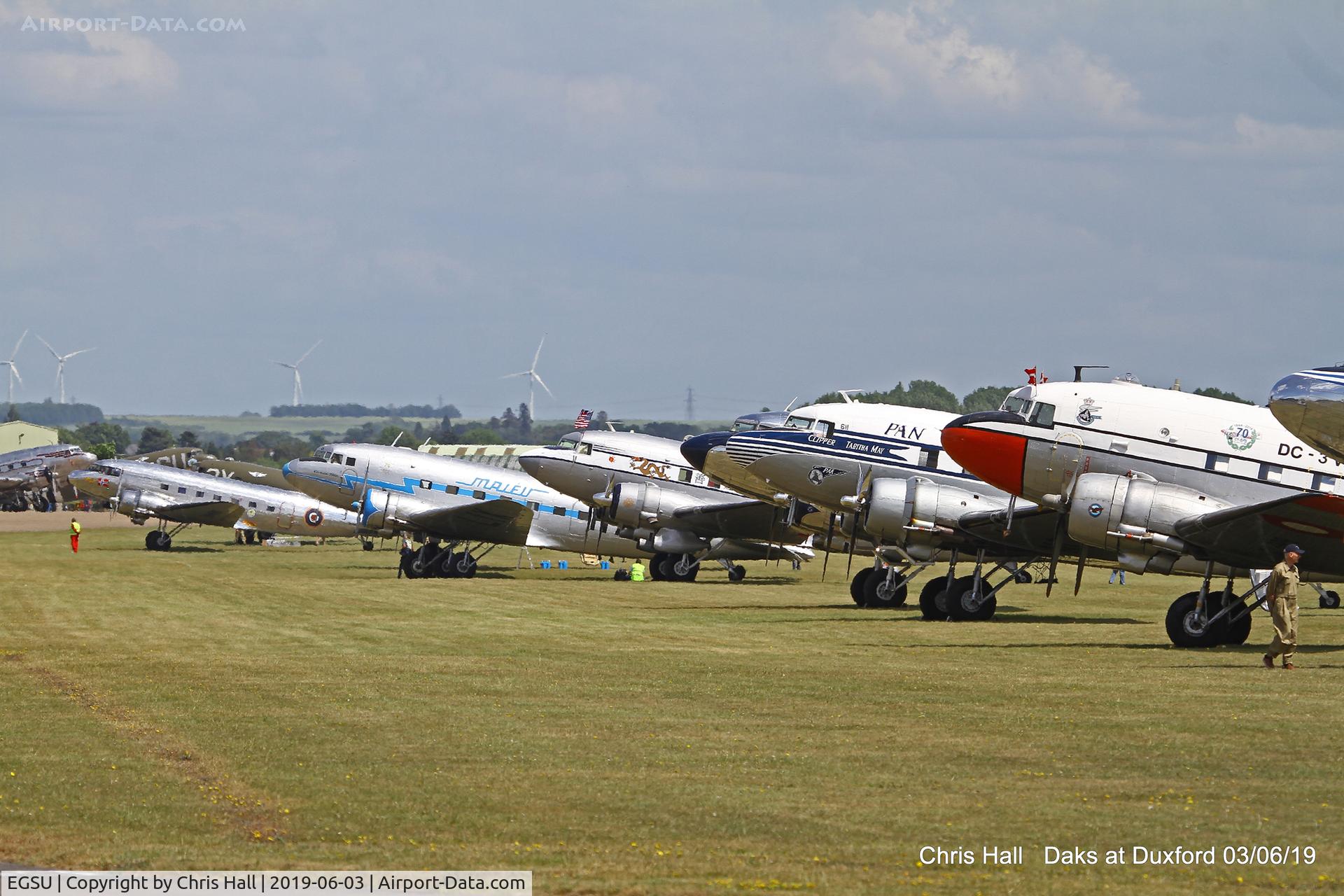 Duxford Airport, Cambridge, England United Kingdom (EGSU) - Daks over Normandy - 75th D-Day commemoration, Duxford