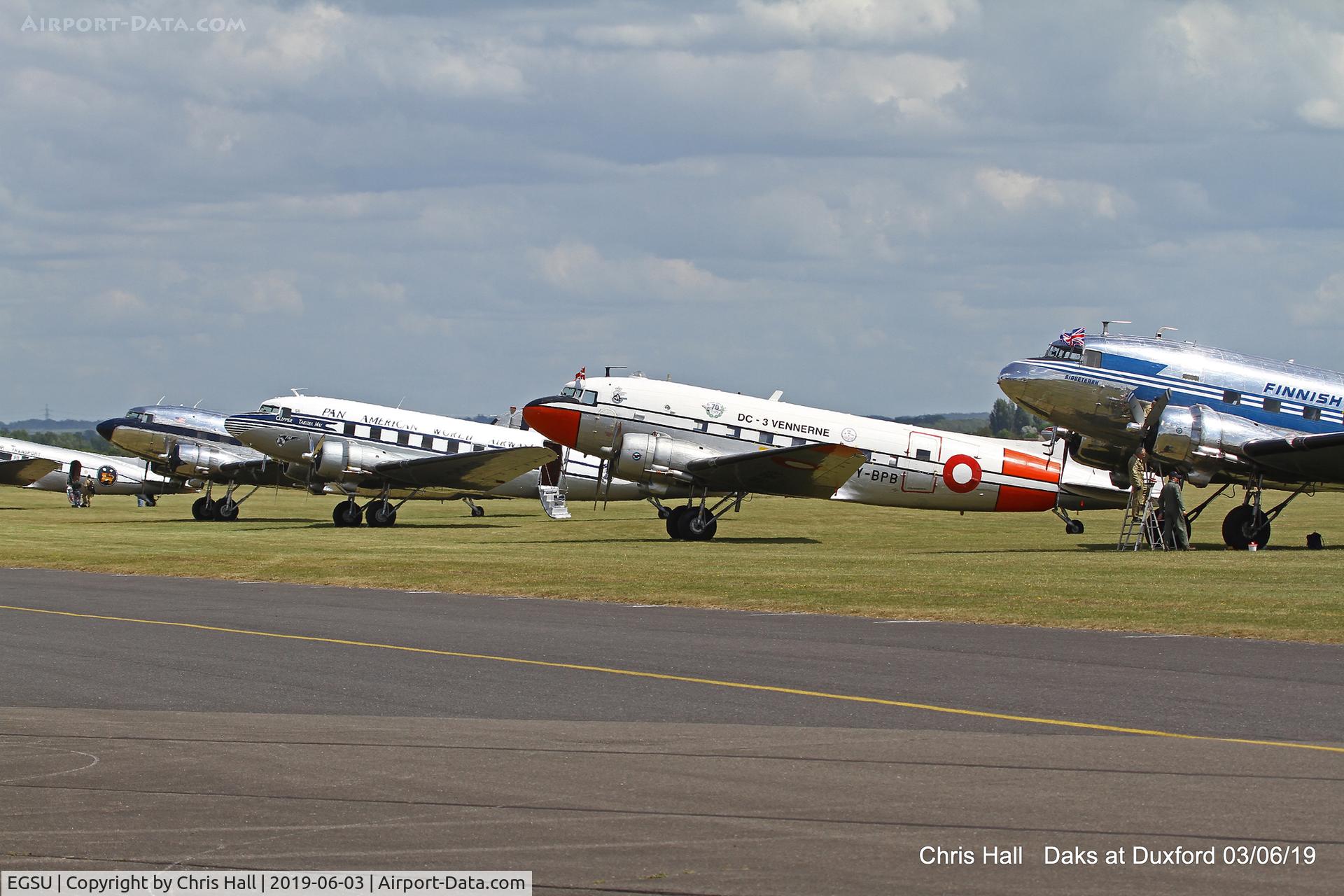 Duxford Airport, Cambridge, England United Kingdom (EGSU) - Daks over Normandy - 75th D-Day commemoration, Duxford