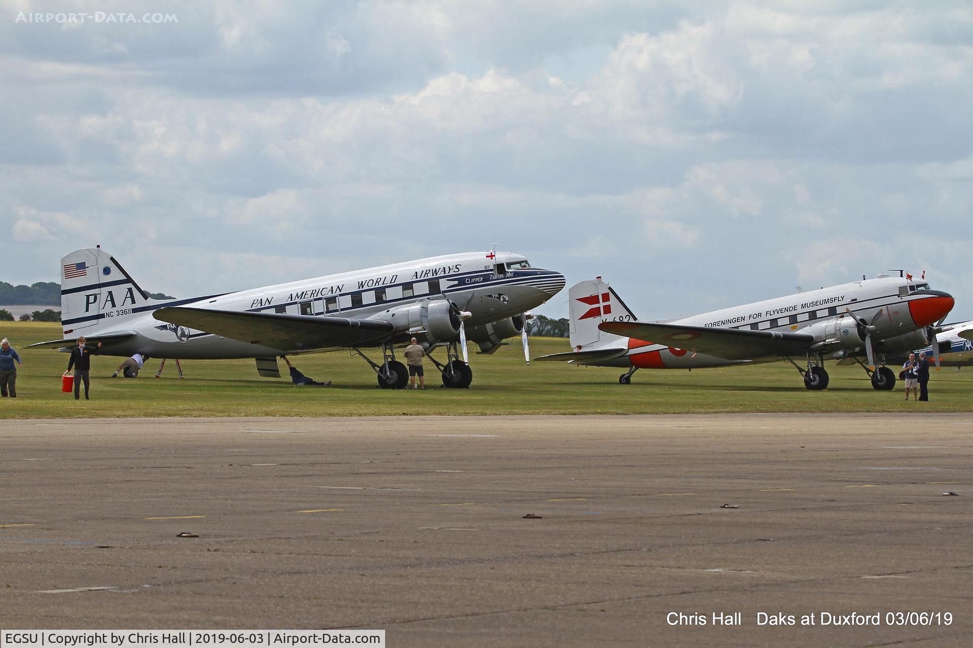 Duxford Airport, Cambridge, England United Kingdom (EGSU) - Daks over Normandy - 75th D-Day commemoration, Duxford