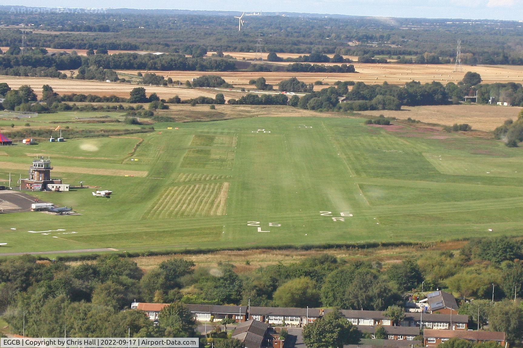 City Airport Manchester, Manchester, England United Kingdom (EGCB) - on final for RW26L at Barton