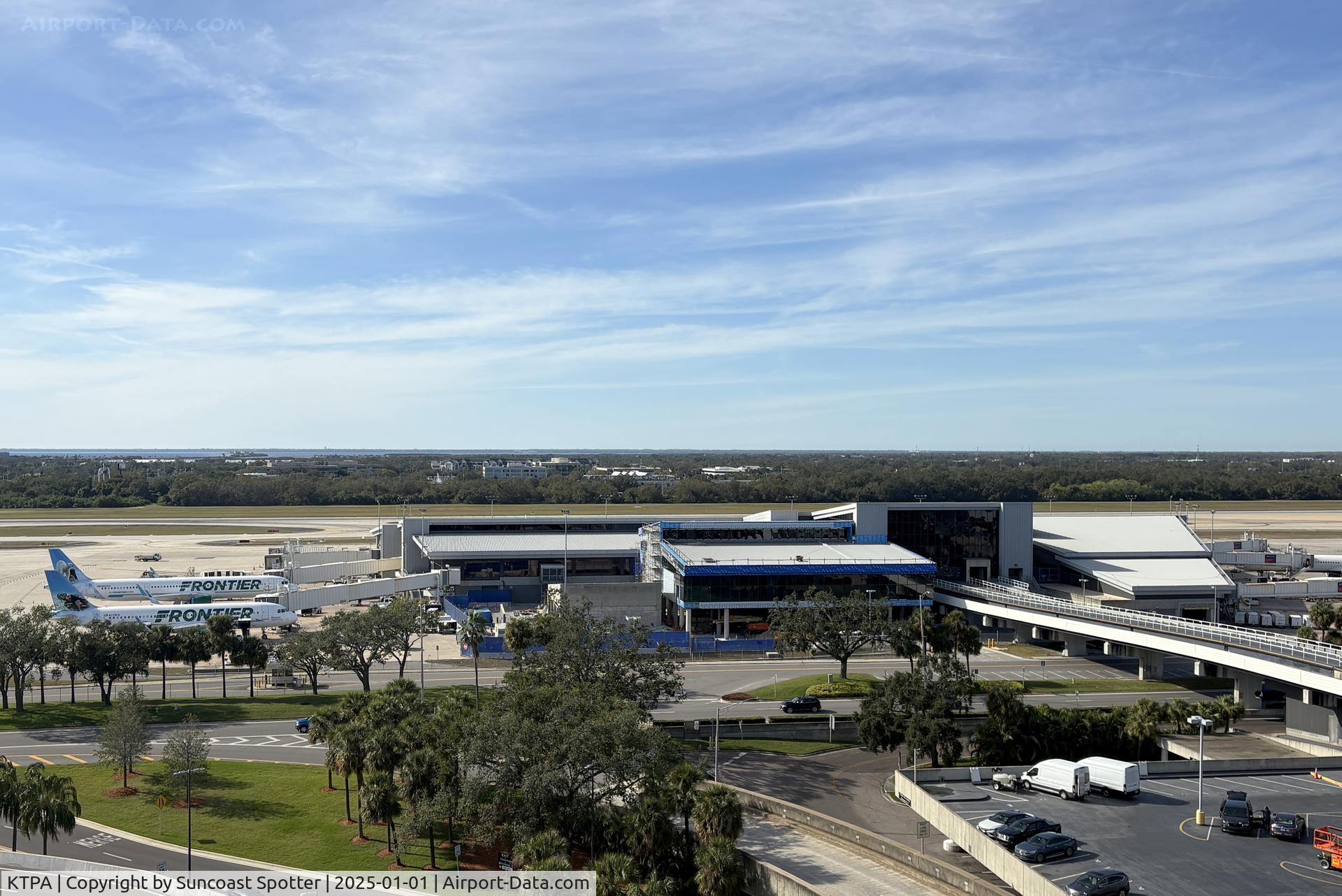 Tampa International Airport (TPA) - Airside E at Tampa International Airport seen from Short Term Parking