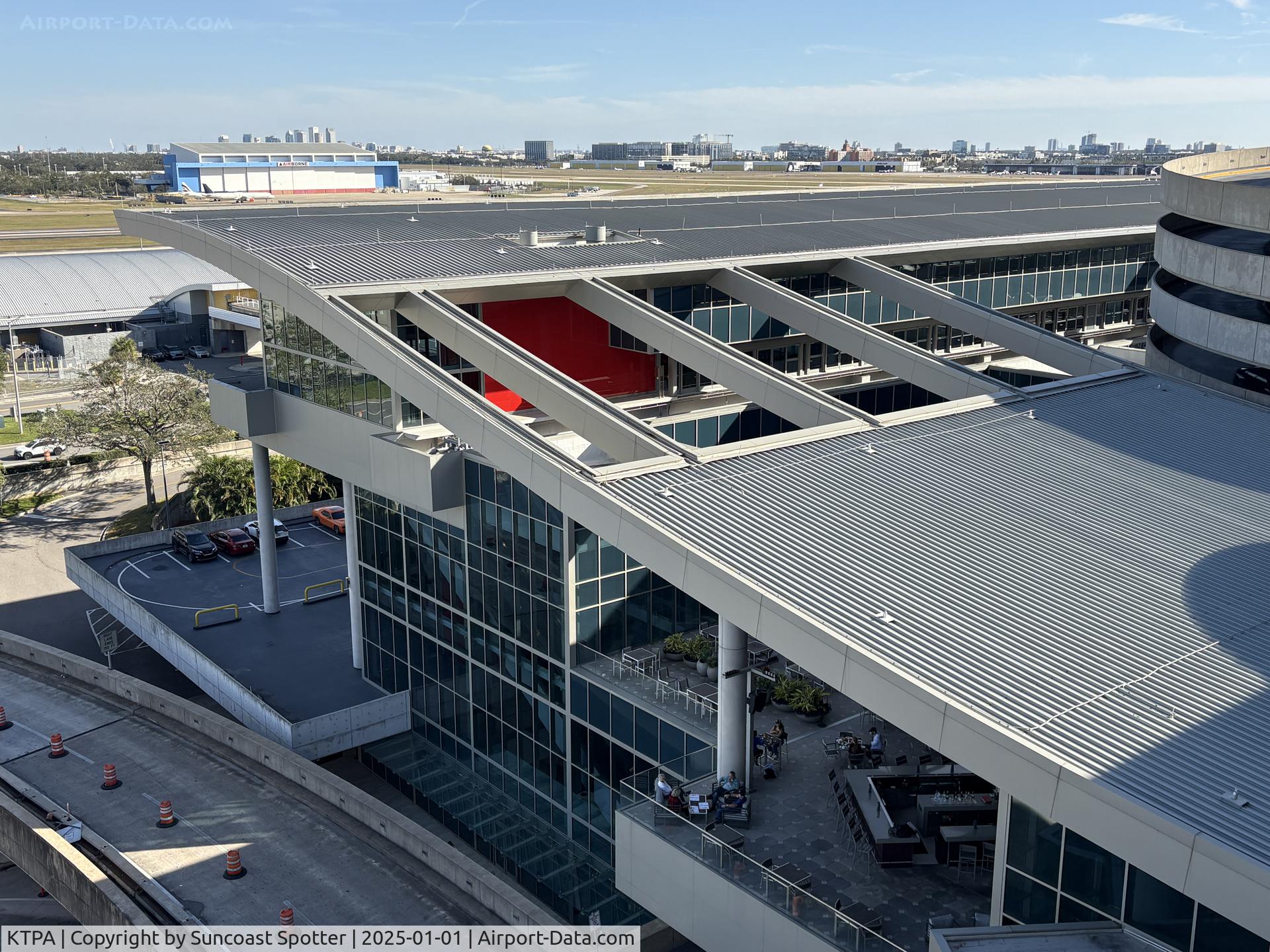 Tampa International Airport (TPA) - Sky Connect Access at Tampa International Airport seen from Short Term Parking