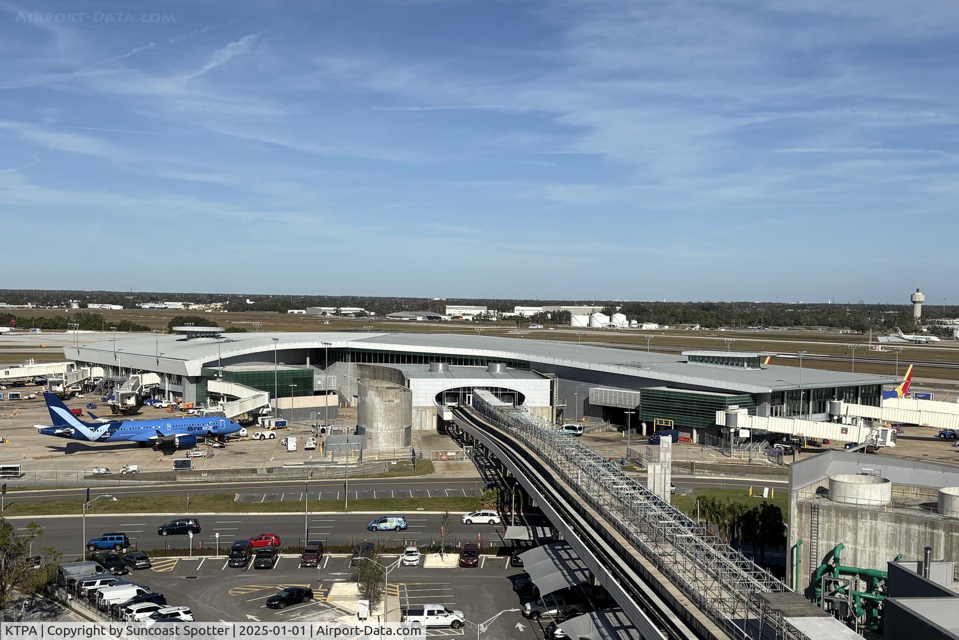 Tampa International Airport (TPA) - Airside C at Tampa International Airport seen from Short Term Parking