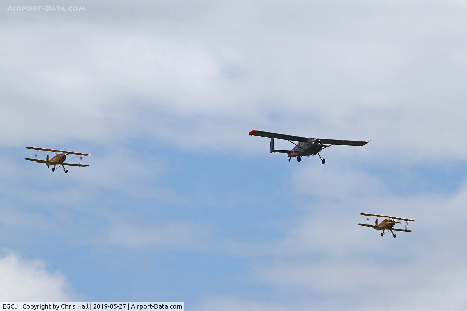 Sherburn-in-Elmet Airfield Airport, Sherburn-in-Elmet, England United Kingdom (EGCJ) - Sherburn in Elmet