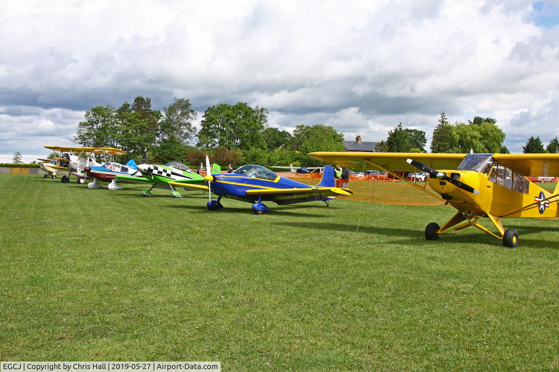 Sherburn-in-Elmet Airfield Airport, Sherburn-in-Elmet, England United Kingdom (EGCJ) - Sherburn in Elmet