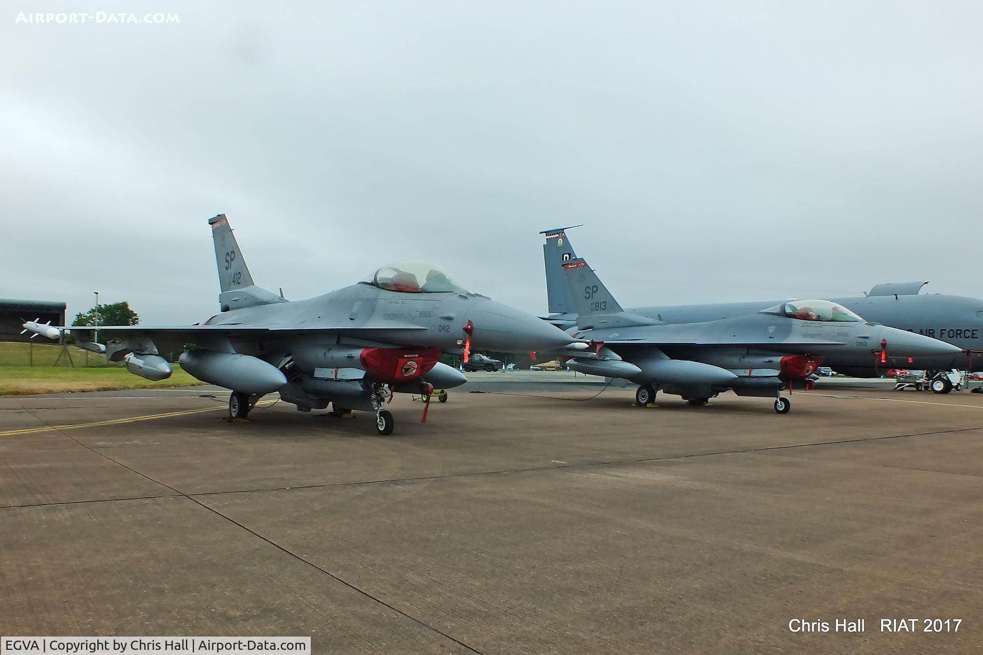 RAF Fairford Airport, Fairford, England United Kingdom (EGVA) - RIAT 2017