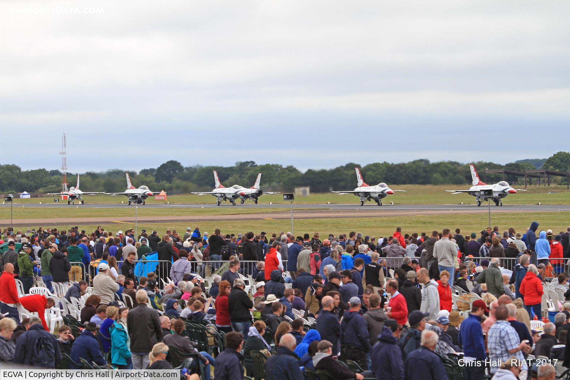 RAF Fairford Airport, Fairford, England United Kingdom (EGVA) - RIAT 2017