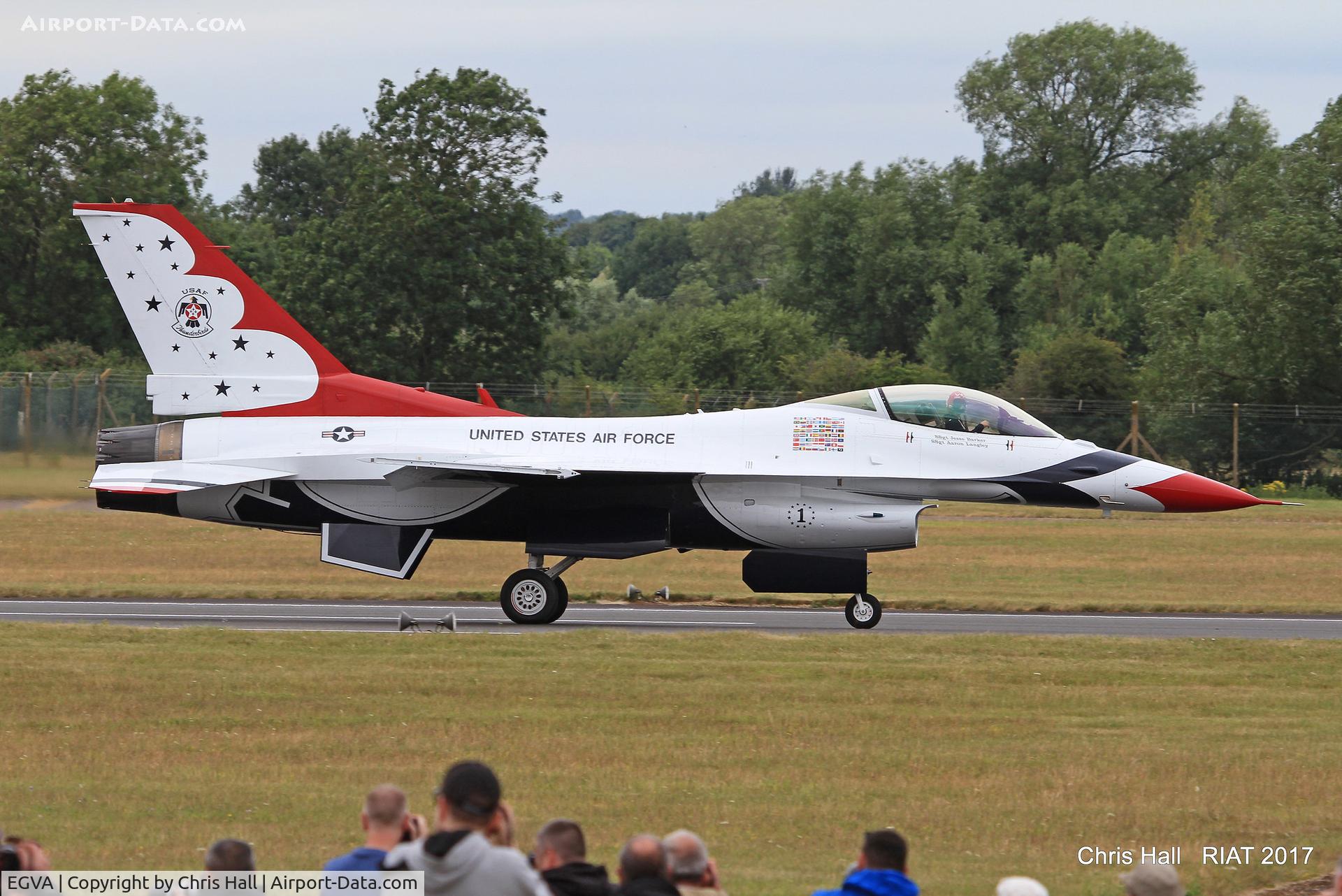 RAF Fairford Airport, Fairford, England United Kingdom (EGVA) - RIAT 2017