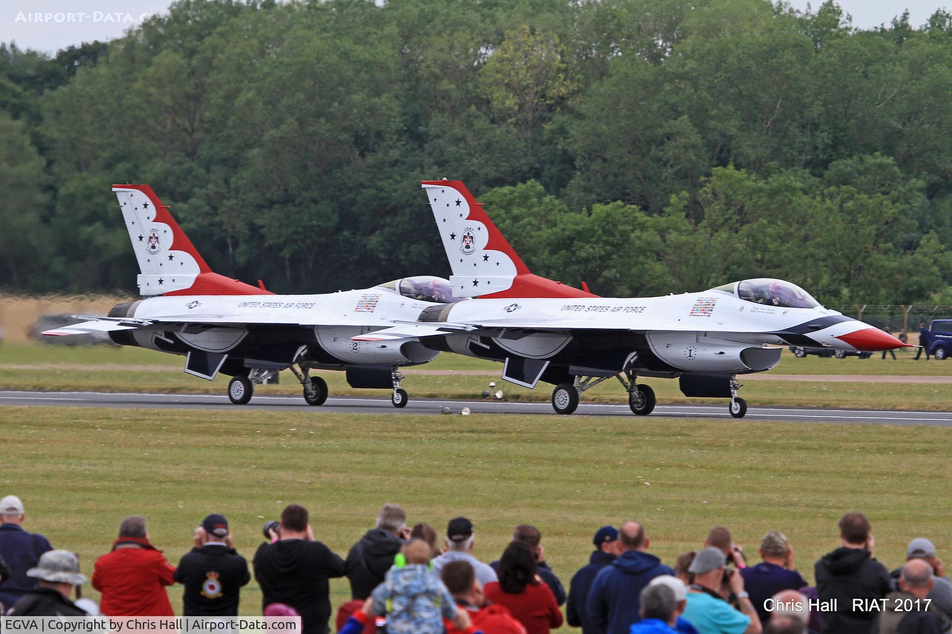RAF Fairford Airport, Fairford, England United Kingdom (EGVA) - RIAT 2017