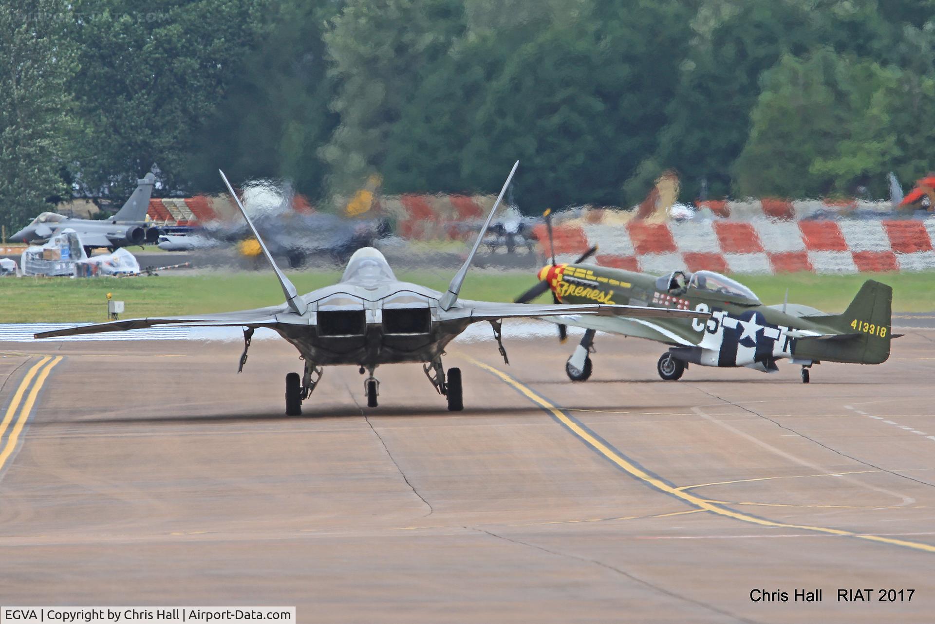 RAF Fairford Airport, Fairford, England United Kingdom (EGVA) - RIAT 2017