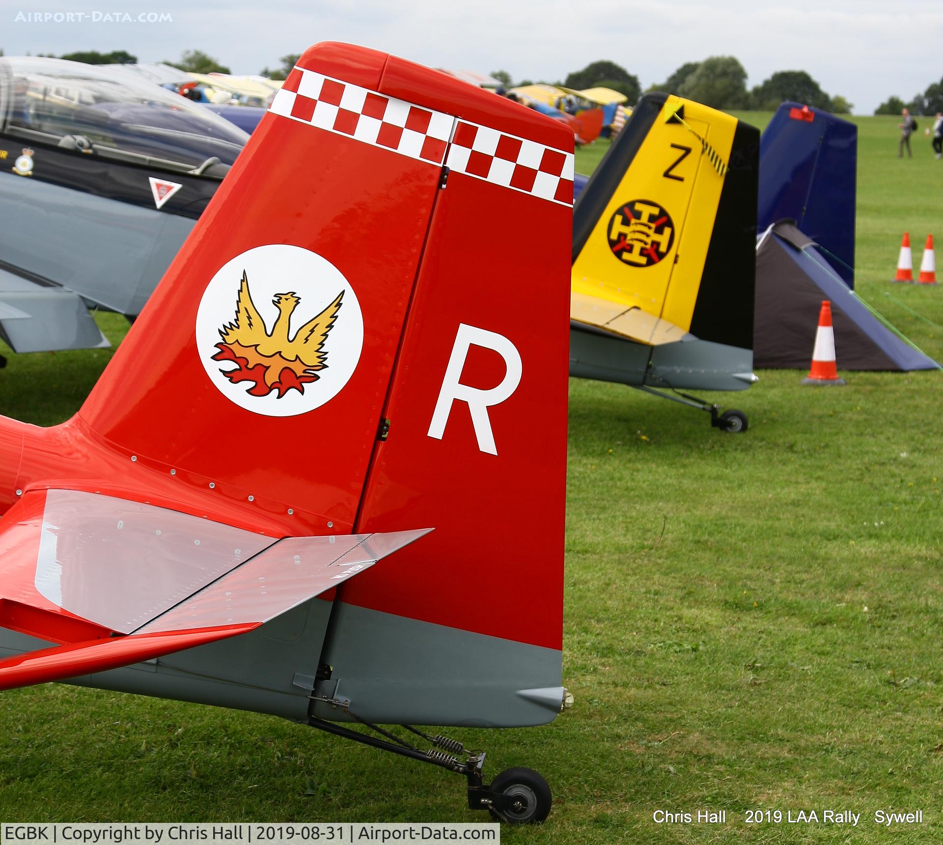 Sywell Aerodrome Airport, Northampton, England United Kingdom (EGBK) - Vans RV,s at the 2019 LAA Rally, Sywell
